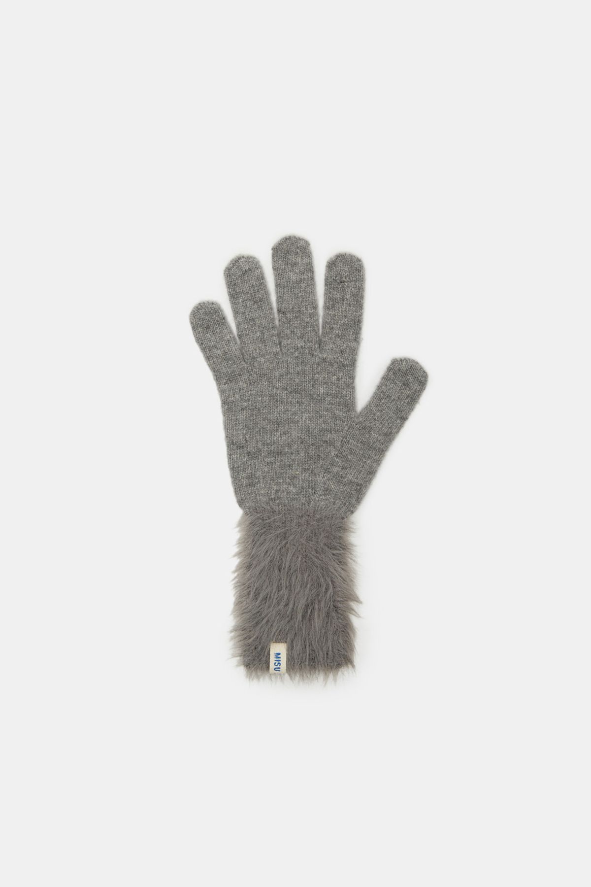 쿠론(COURONNE) Mood Block Knit Glove_RIAEX25654GYX