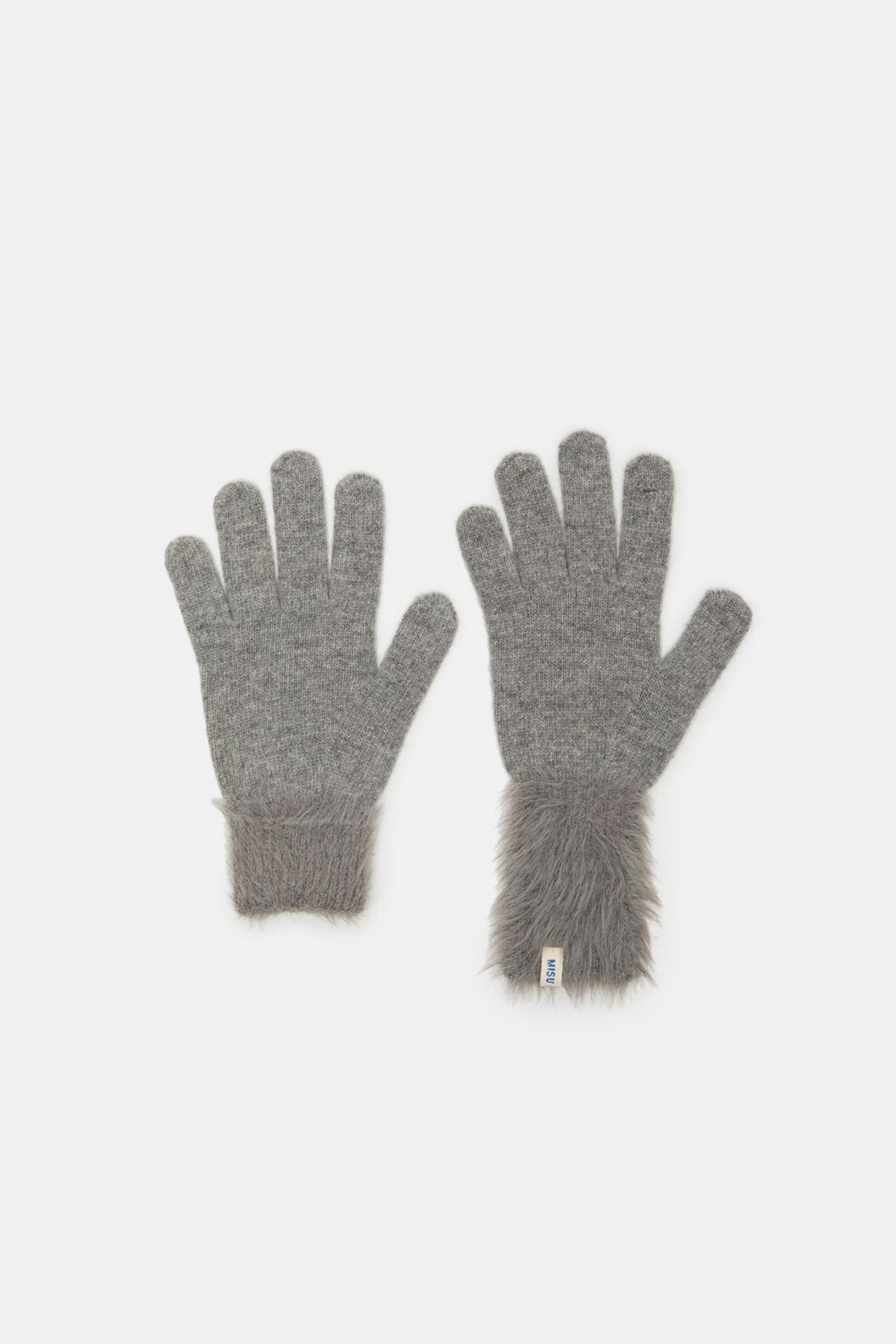 쿠론(COURONNE) Mood Block Knit Glove_RIAEX25654GYX