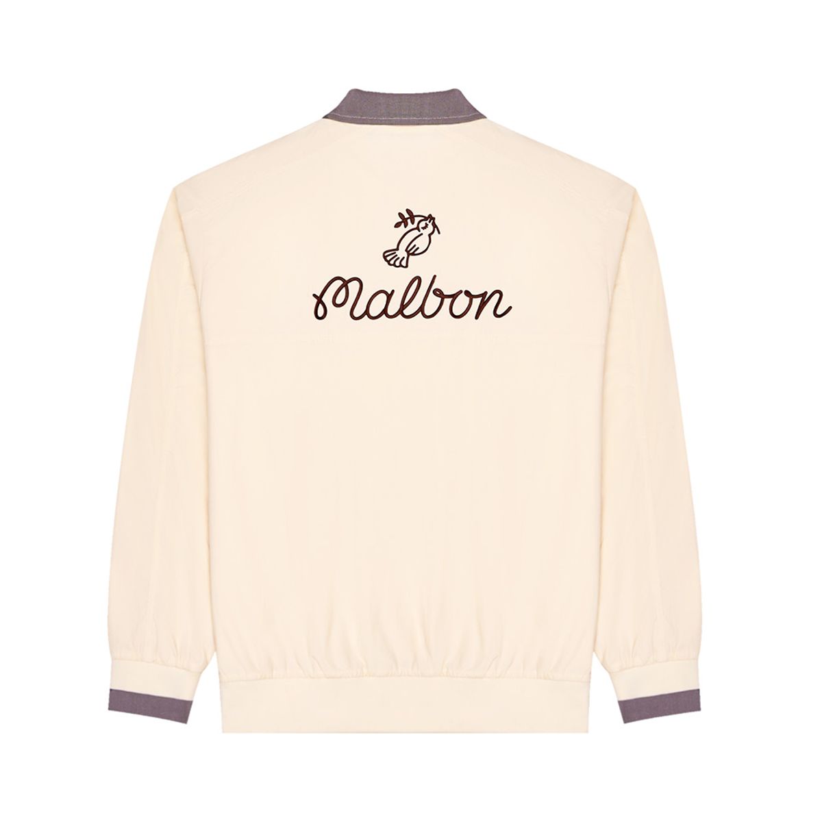 말본 골프(MALBON GOLF) [Hawk & Dove] 도브 풀오버 LIGHT BEIGE (MAN)