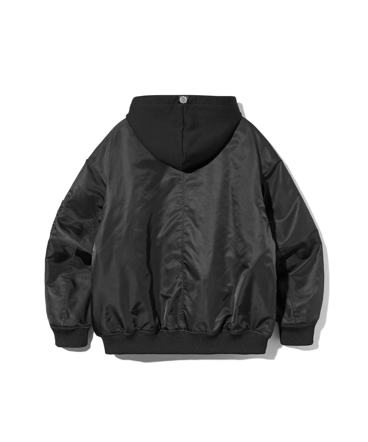 유씨엘에이(UCLA) 남녀공용 데일리 스몰로고 MA1 점퍼[BLACK](UBAUJ22)