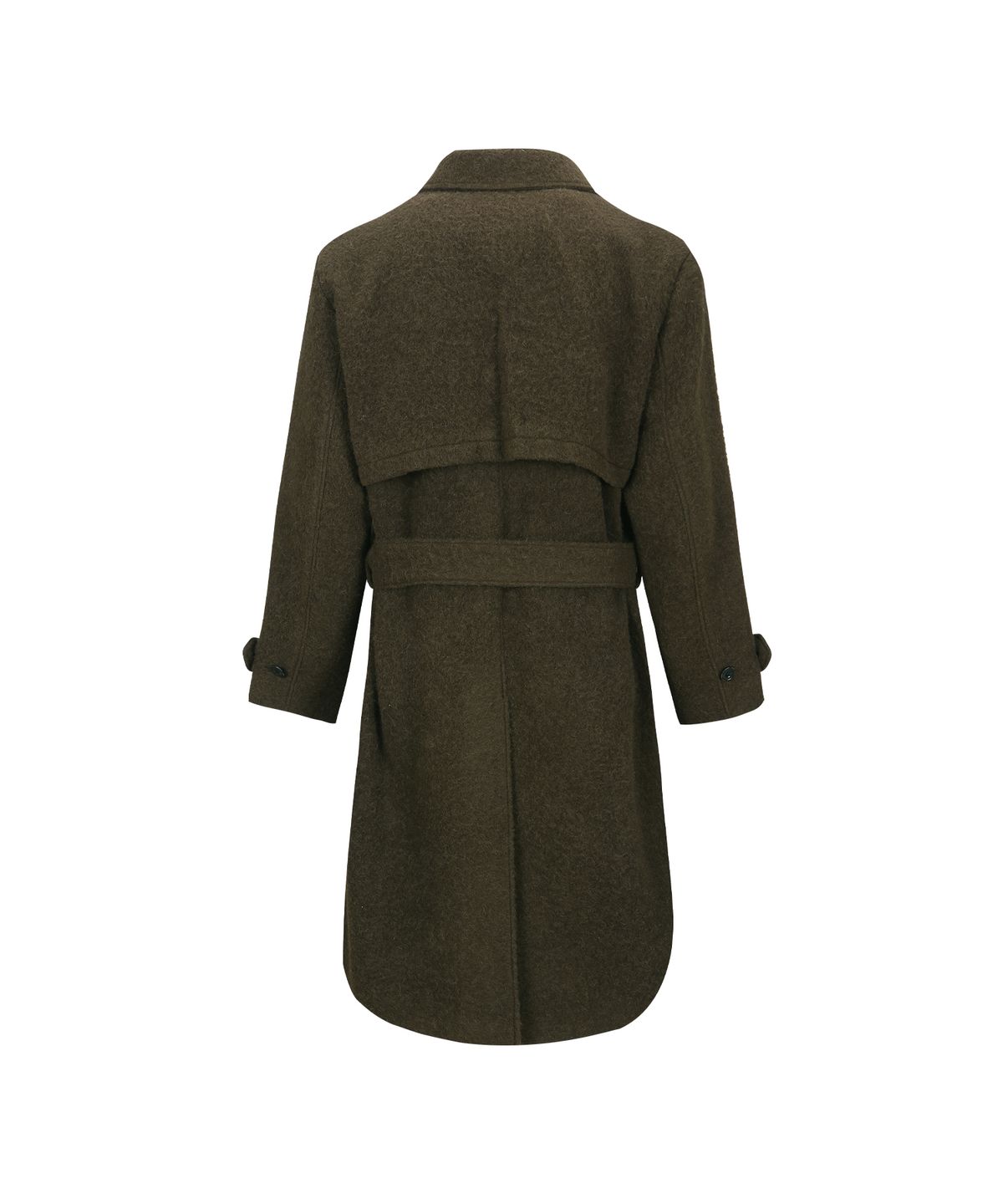 앤더슨벨(ADSB ANDERSSON BELL) MATTIA SHAGGY WOOL ROBE COAT awa714m(BROWN)