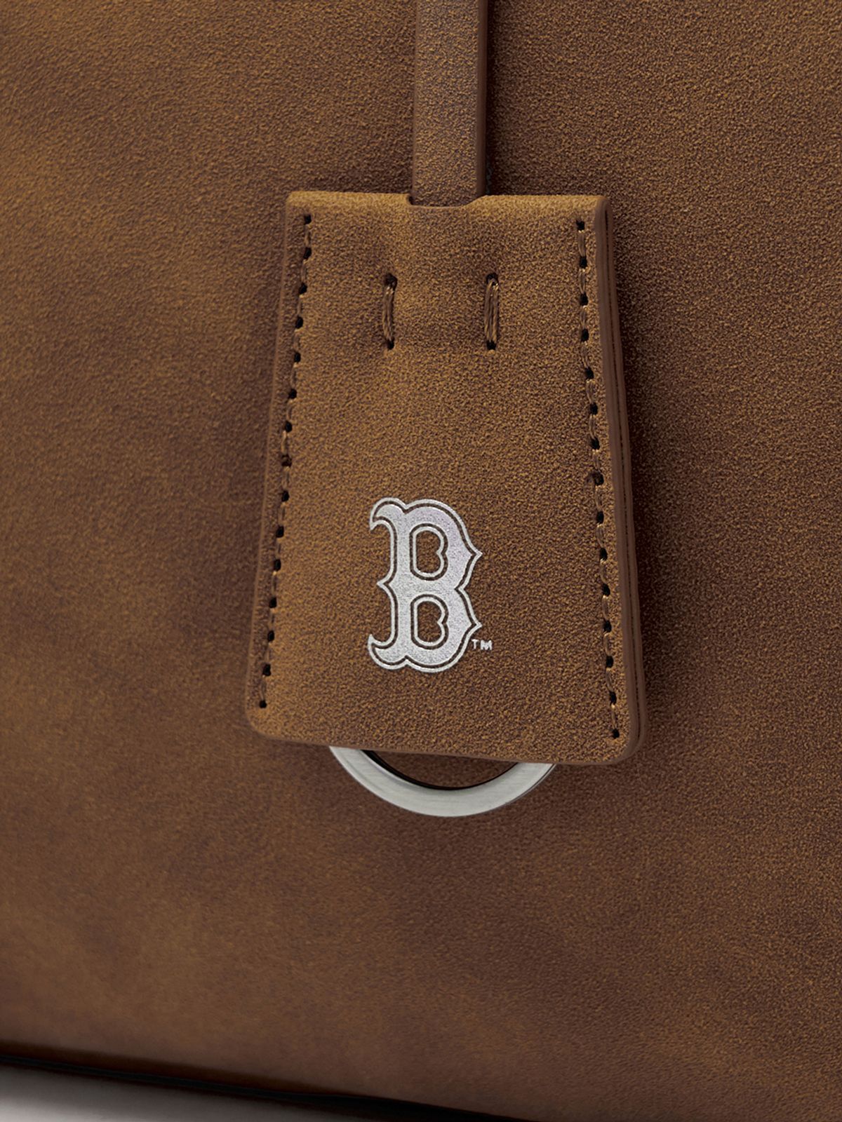 엠엘비(MLB) 베이직 팔레트 스퀘어 토트백 BOS (Brown)