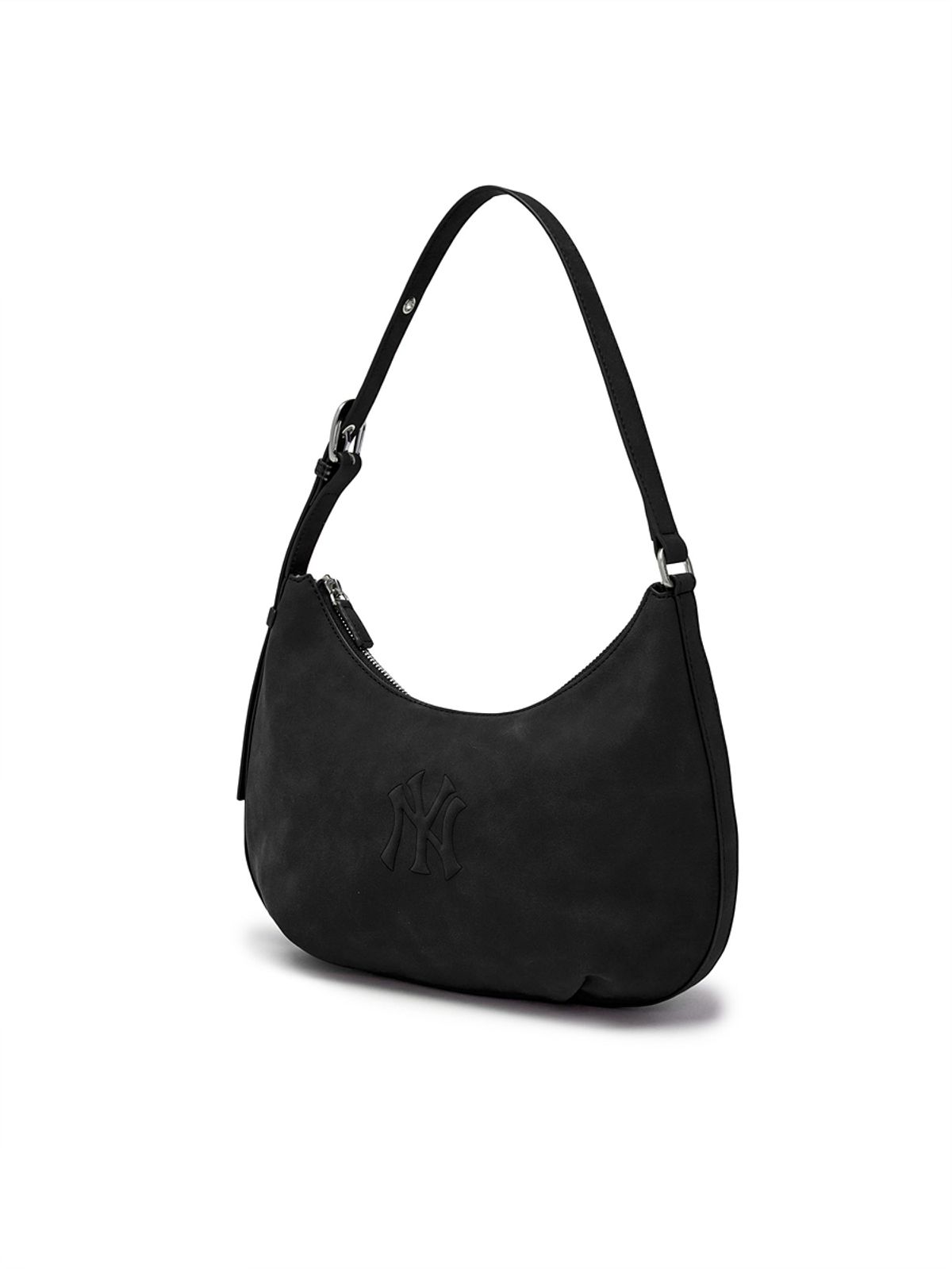 엠엘비(MLB) 베이직 팔레트 호보백 NY (Black)