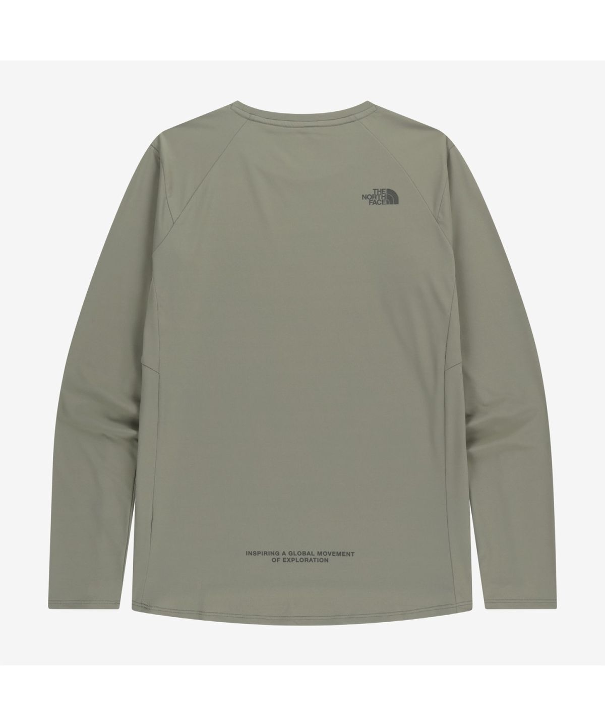 노스페이스(THE NORTH FACE) NT7TR55L 스텝업 긴팔 라운드티 LIGHT_KHAKI