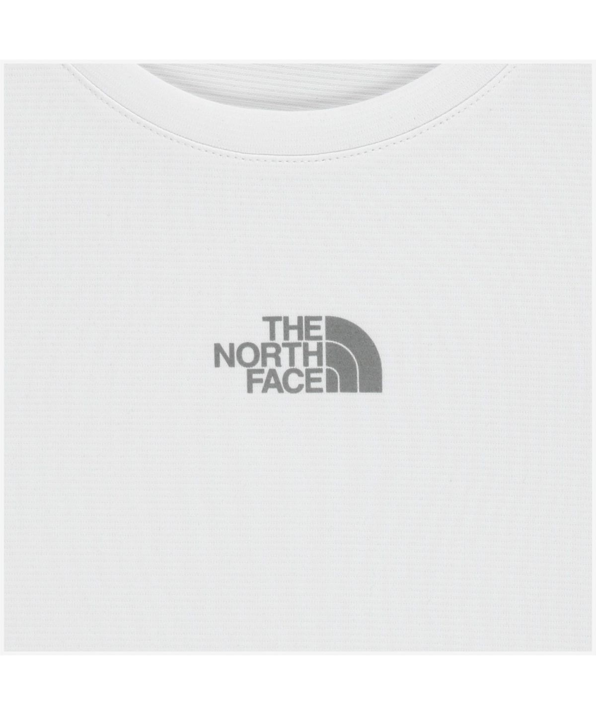 노스페이스(THE NORTH FACE) NT7TR55K 스텝업 긴팔 라운드티 WHITE