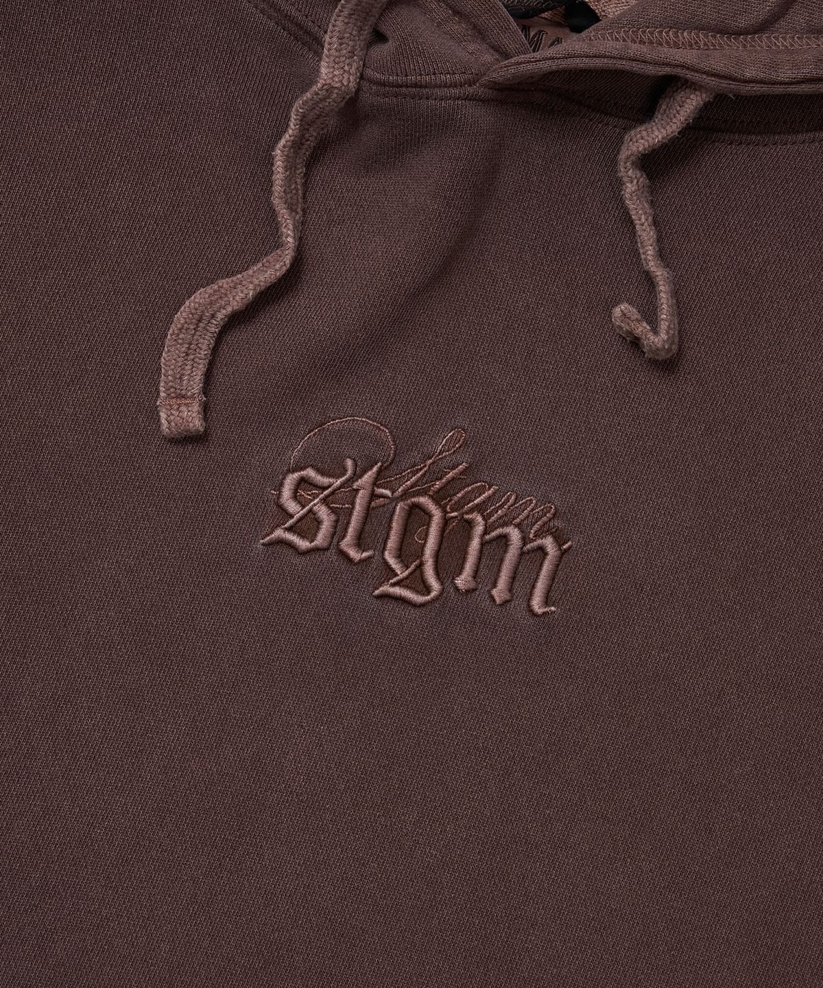 스티그마(STIGMA) PIGMENT ML HOODIE BROWN