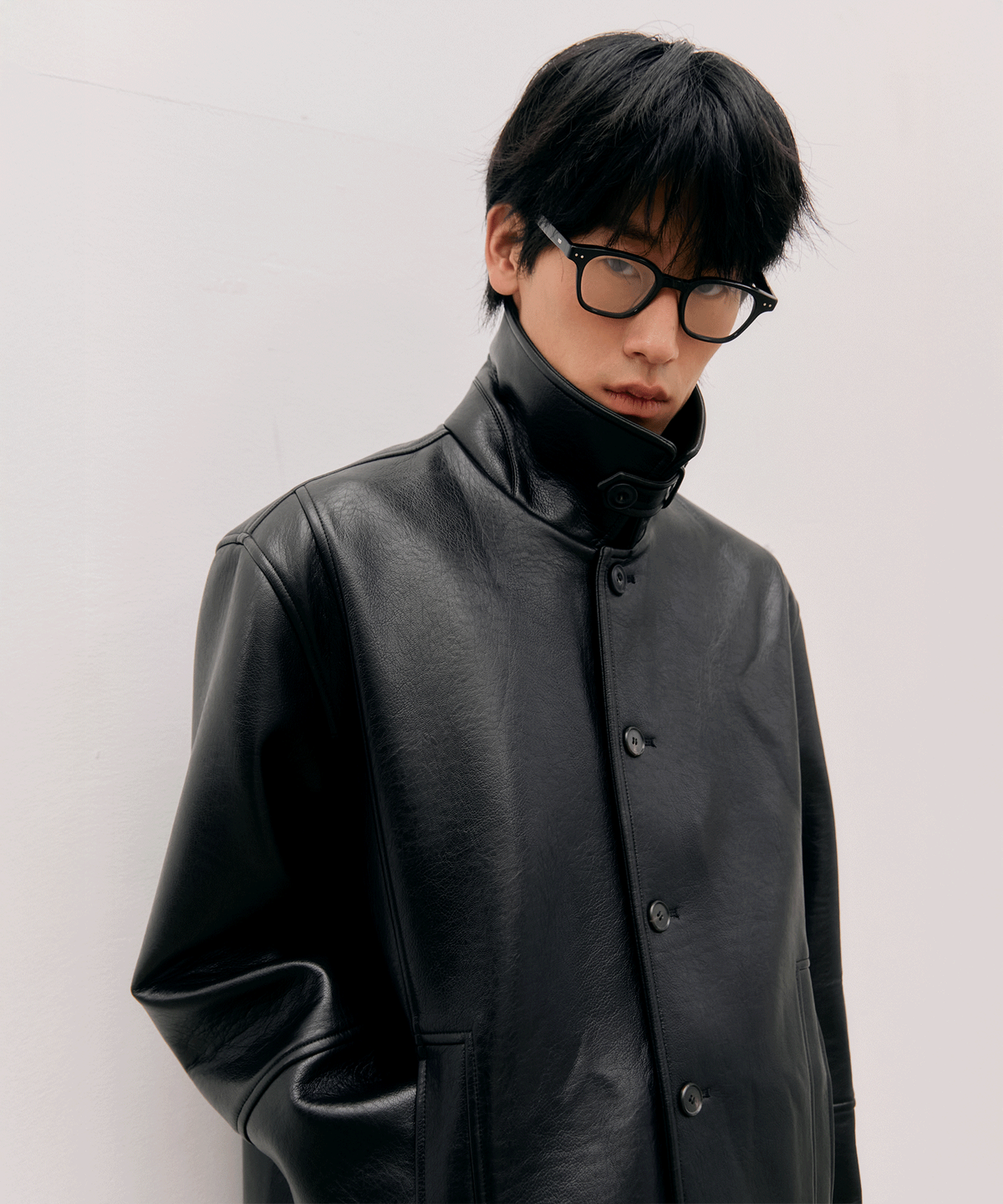 떼마(THEMA) CLASSIC LEATHER CAR COAT [MEN]