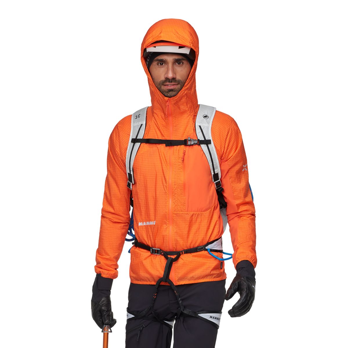 마무트(MAMMUT) 아이거 노드완드 어드밴스드 윈드브레이커 후디드 자켓 맨