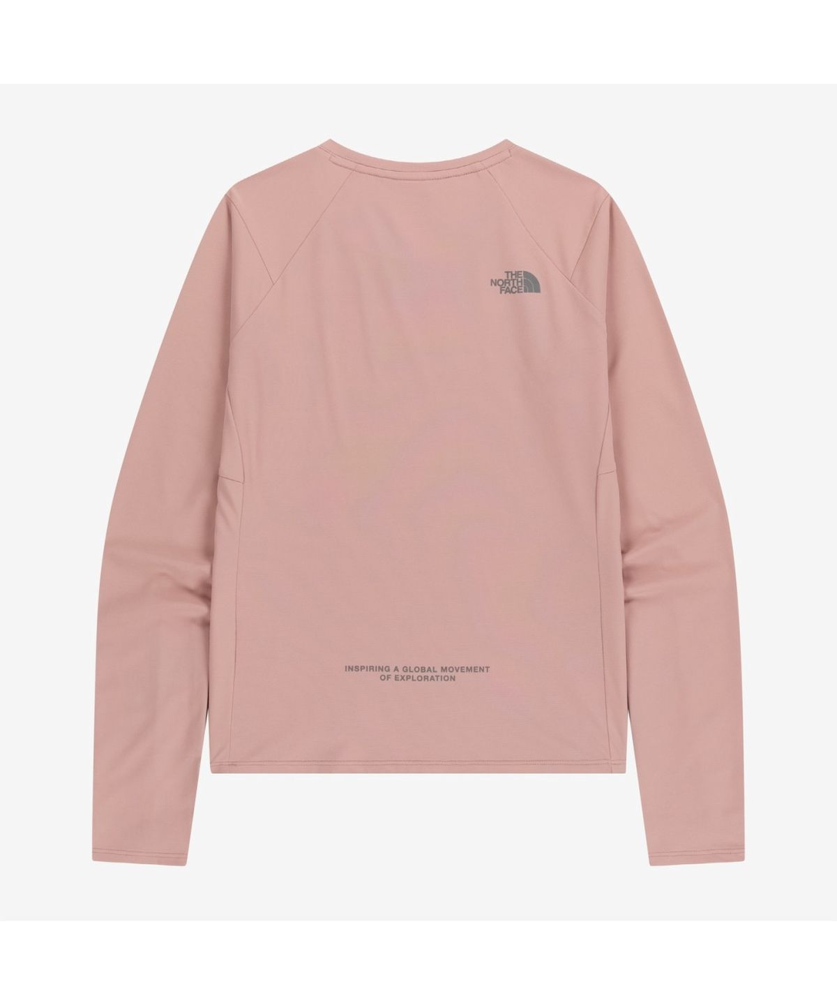 노스페이스(THE NORTH FACE) NT7TR81L 여성 스텝업 긴팔 라운드티 GRAYISH_PINK