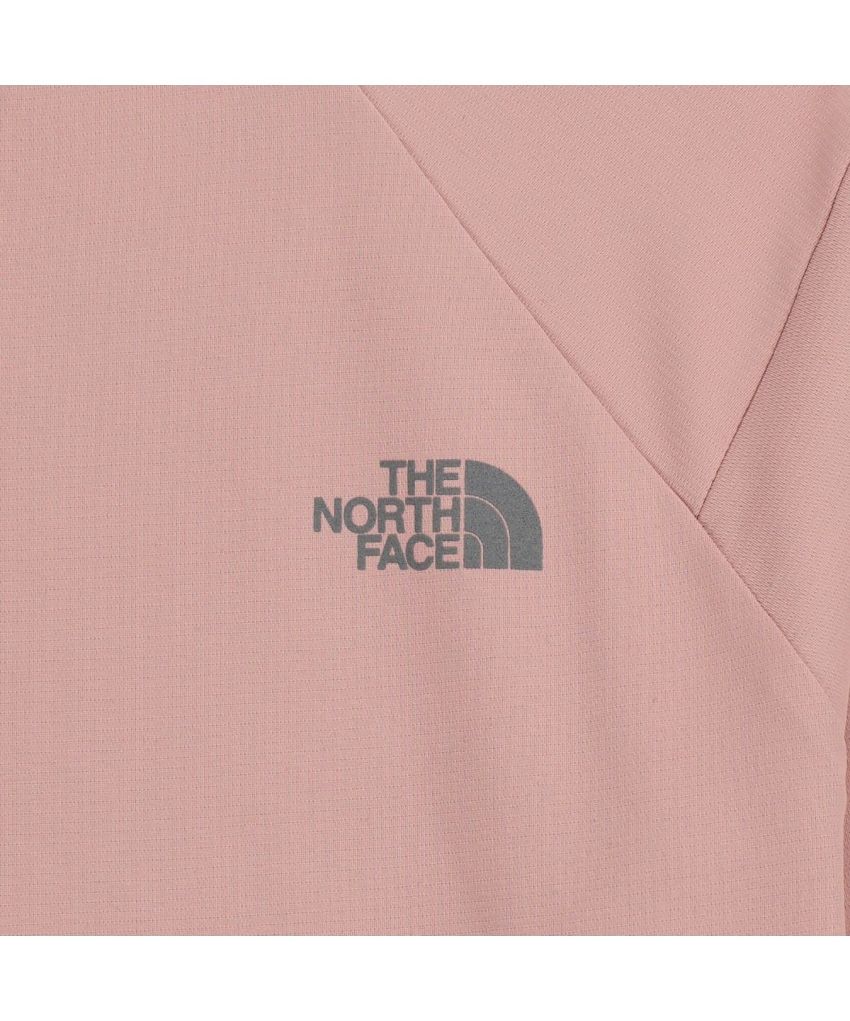노스페이스(THE NORTH FACE) NT7TR81L 여성 스텝업 긴팔 라운드티 GRAYISH_PINK