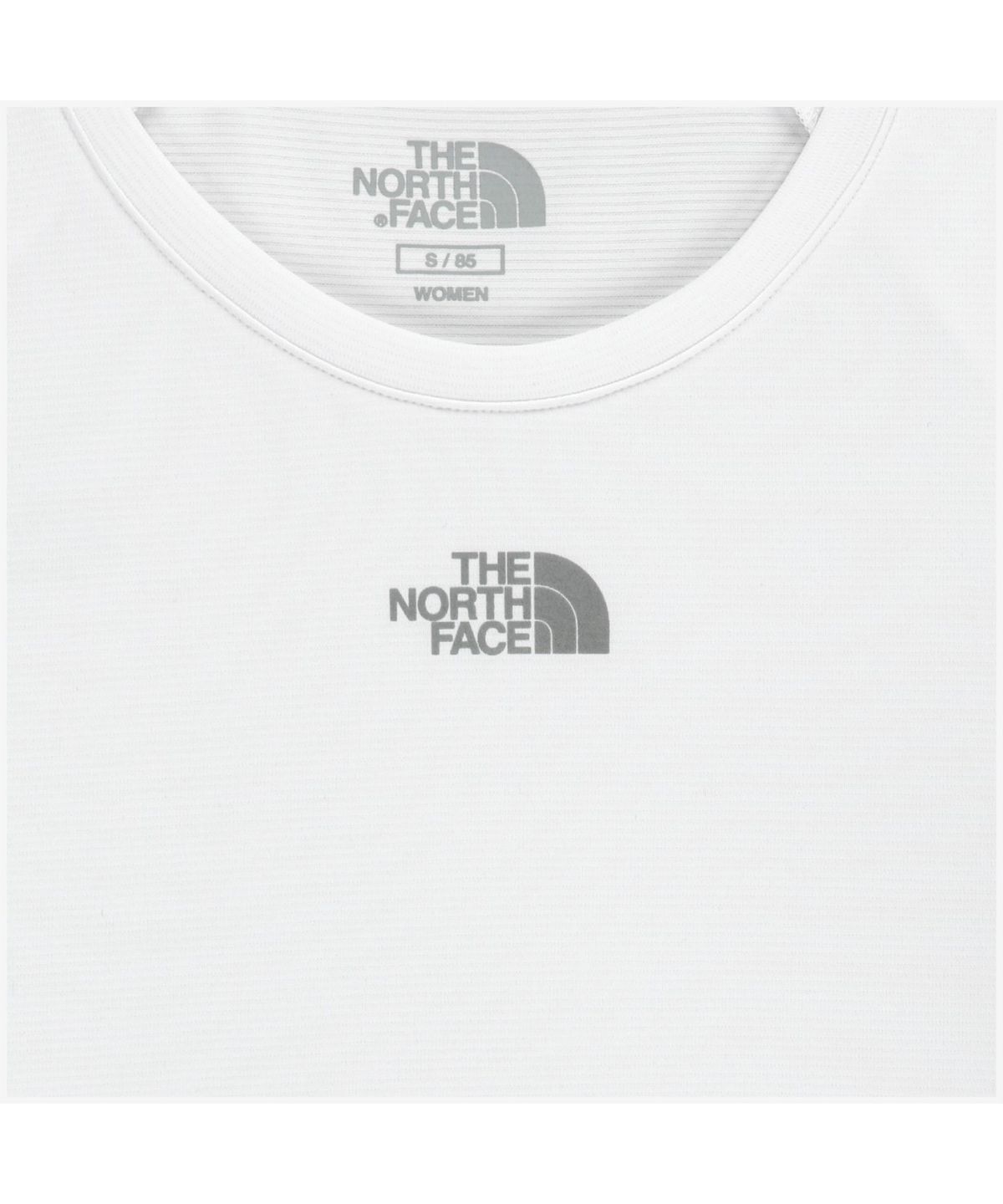 노스페이스(THE NORTH FACE) NT7TR81K 여성 스텝업 긴팔 라운드티 WHITE