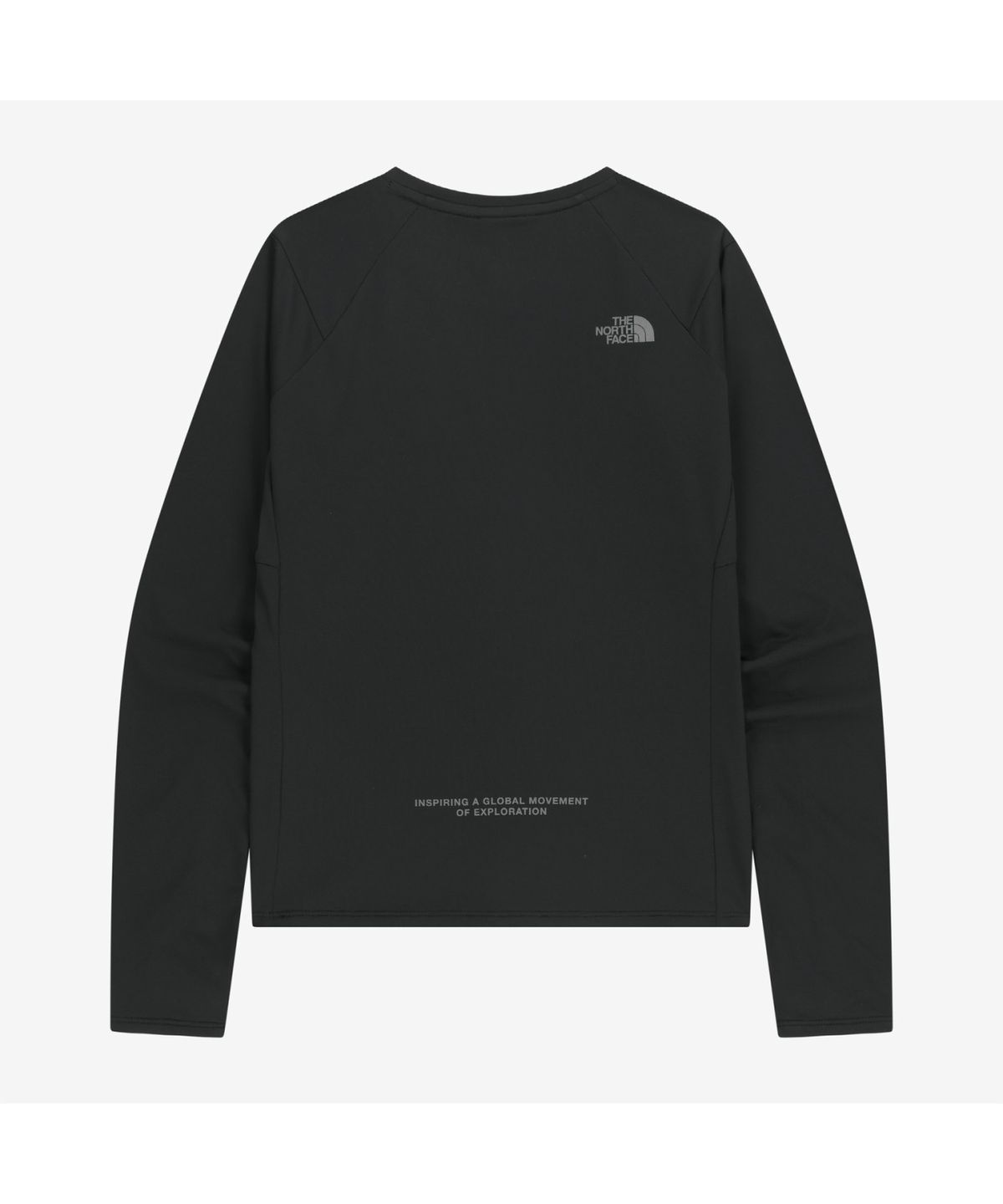노스페이스(THE NORTH FACE) NT7TR81J 여성 스텝업 긴팔 라운드티 BLACK