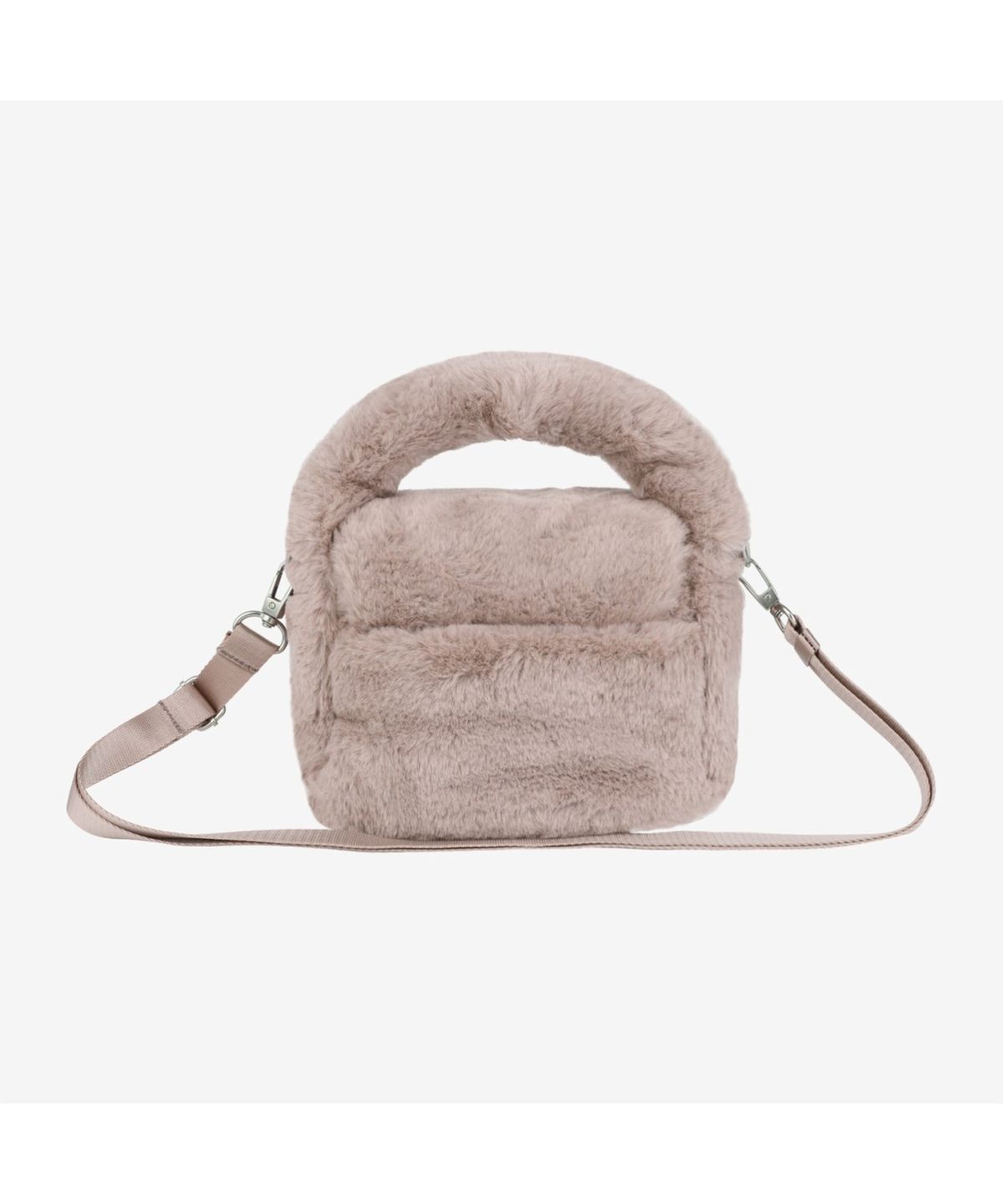노스페이스(THE NORTH FACE) NN2PR71K 화이트라벨 버블리 토트백 미니_퍼 GRAYISH PINK