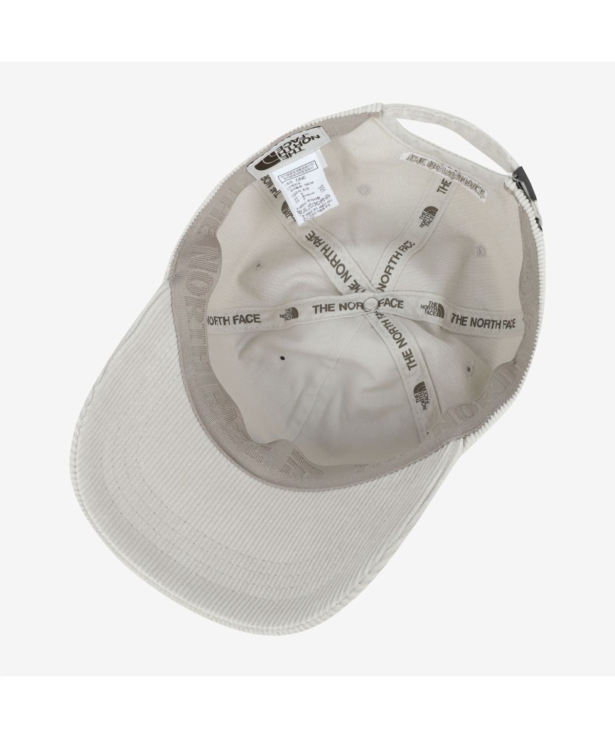 노스페이스(THE NORTH FACE) NE3CR60J 화이트라벨 스탠다드 볼캡_코듀로이 CREAM
