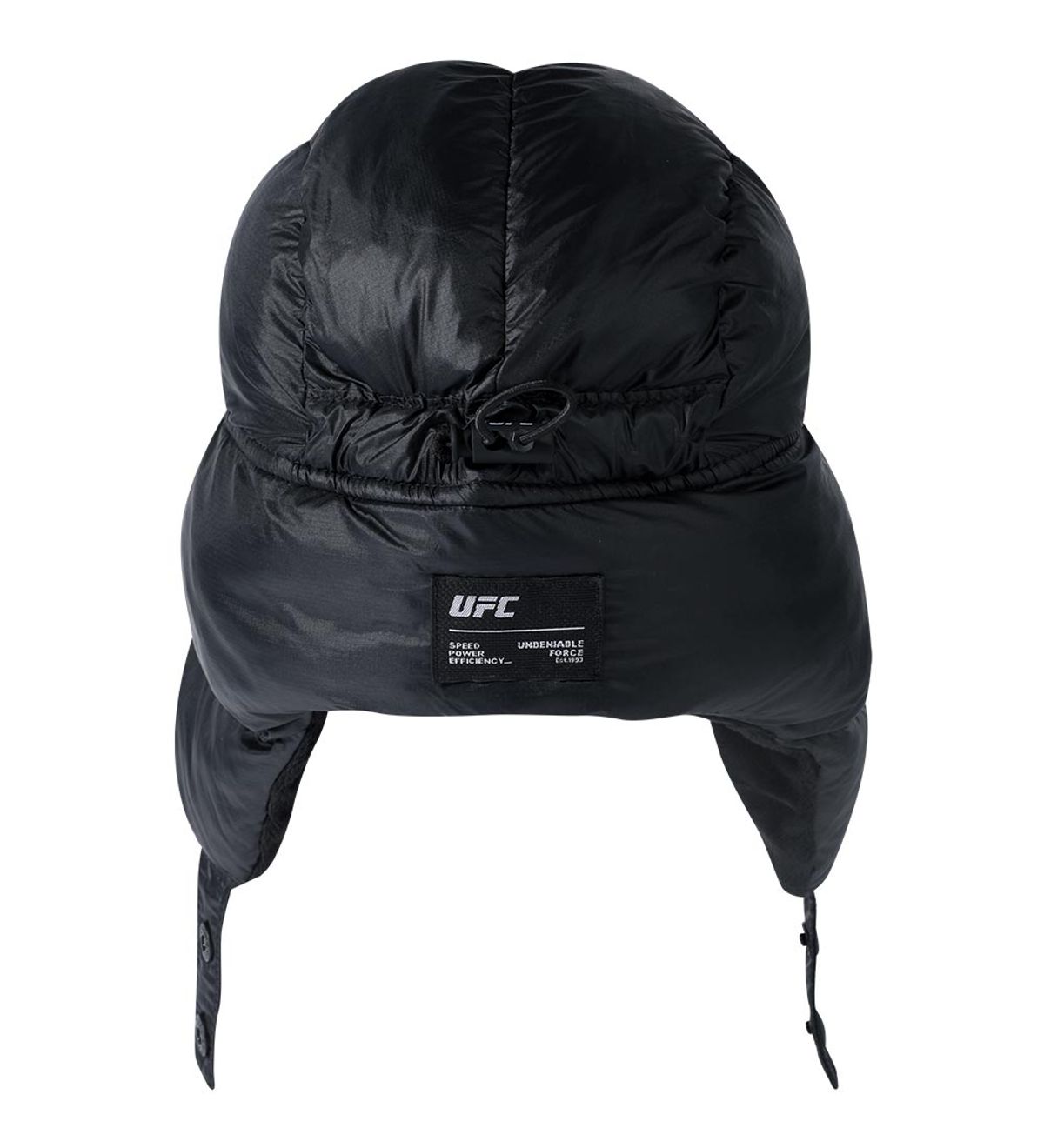 유에프씨 스포츠(UFC SPORT) UFC 쉴드 패딩 트루퍼 캡 블랙 U2HWV3306BK