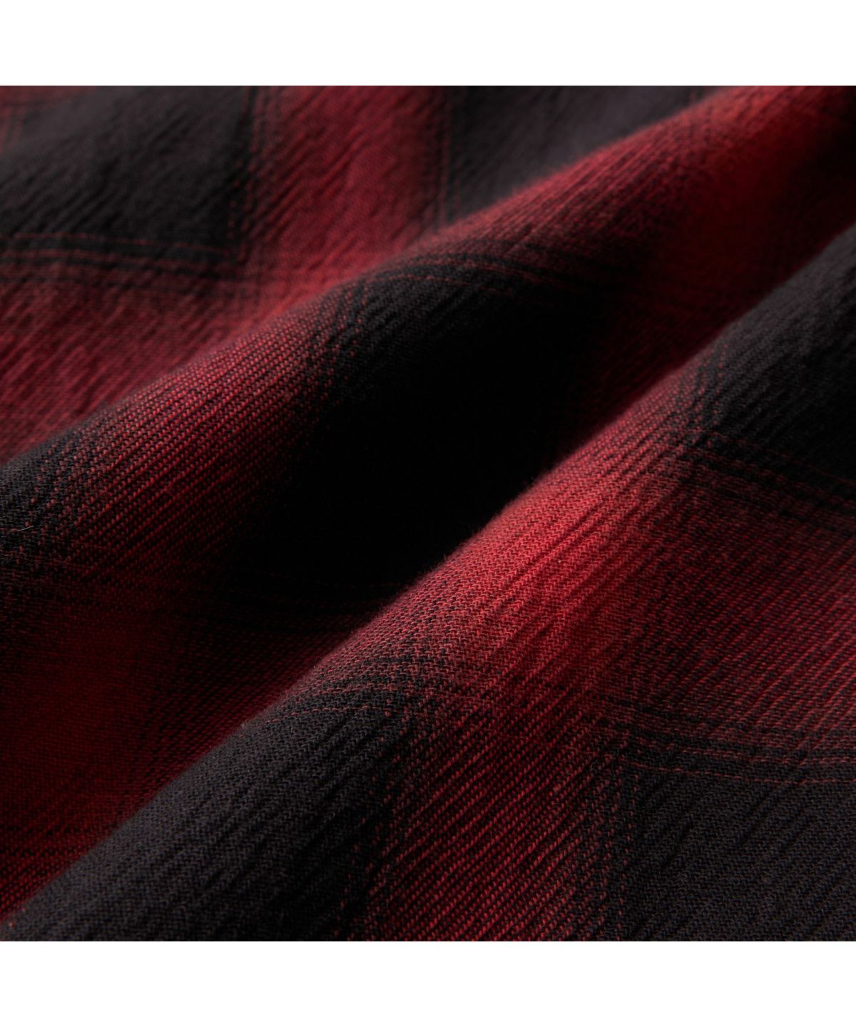 커스텀멜로우(CUSTOMELLOW) Red Oversized Fit Check Shirt CWSAW25125REX