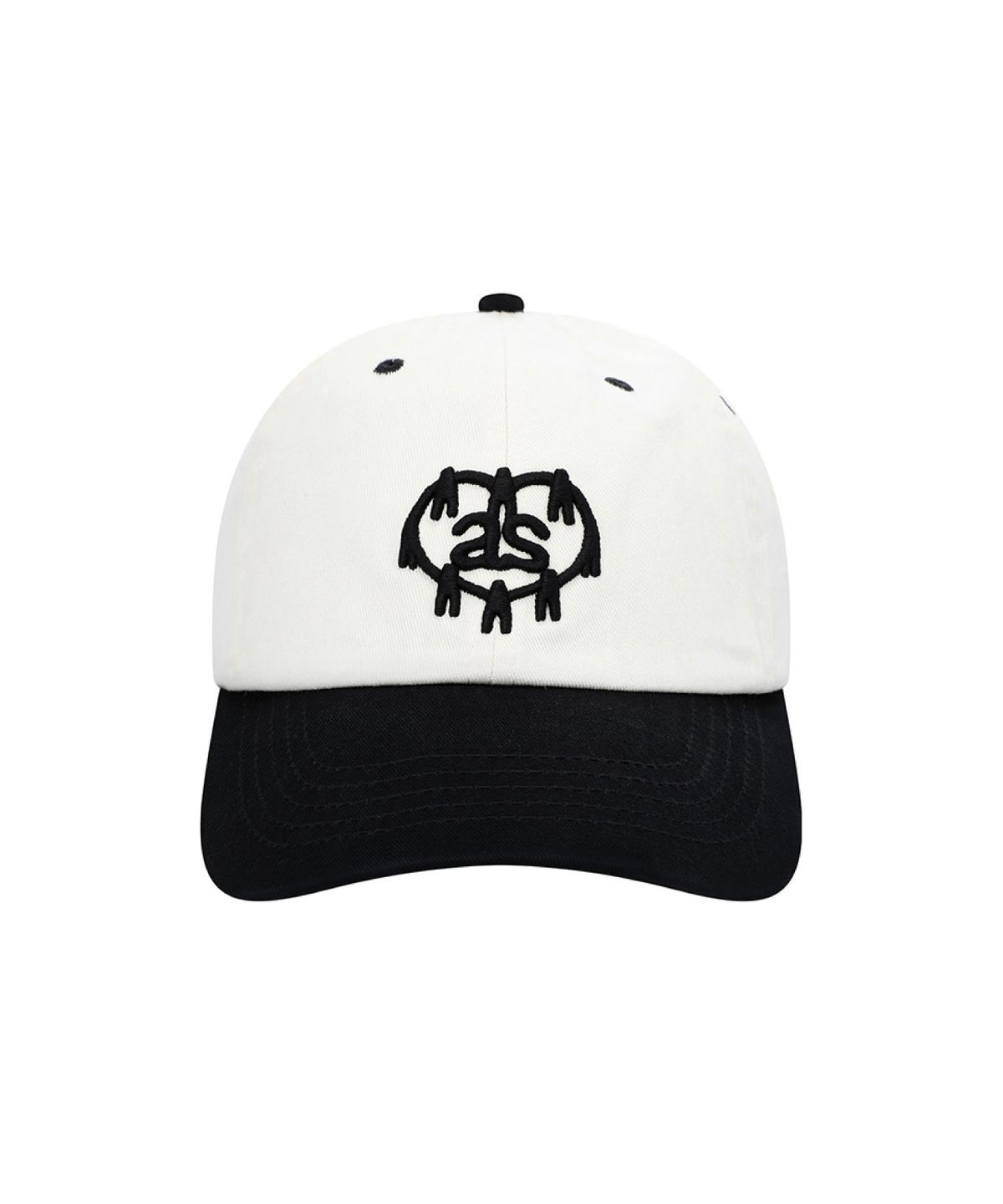 얼터 스튜디오(ALTER STUDIO) Washed Heart Symbol Ball Cap_WH/Black