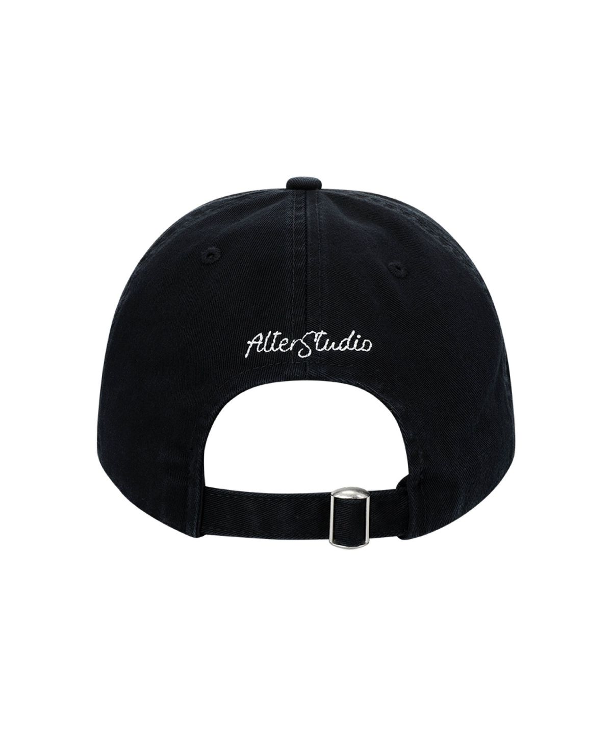 얼터 스튜디오(ALTER STUDIO) Washed Heart Symbol Ball Cap_Black