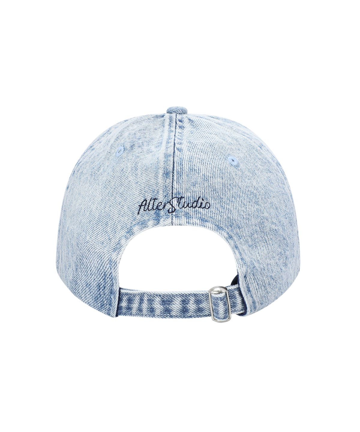 얼터 스튜디오(ALTER STUDIO) Washed Heart Symbol Ball Cap_Denim