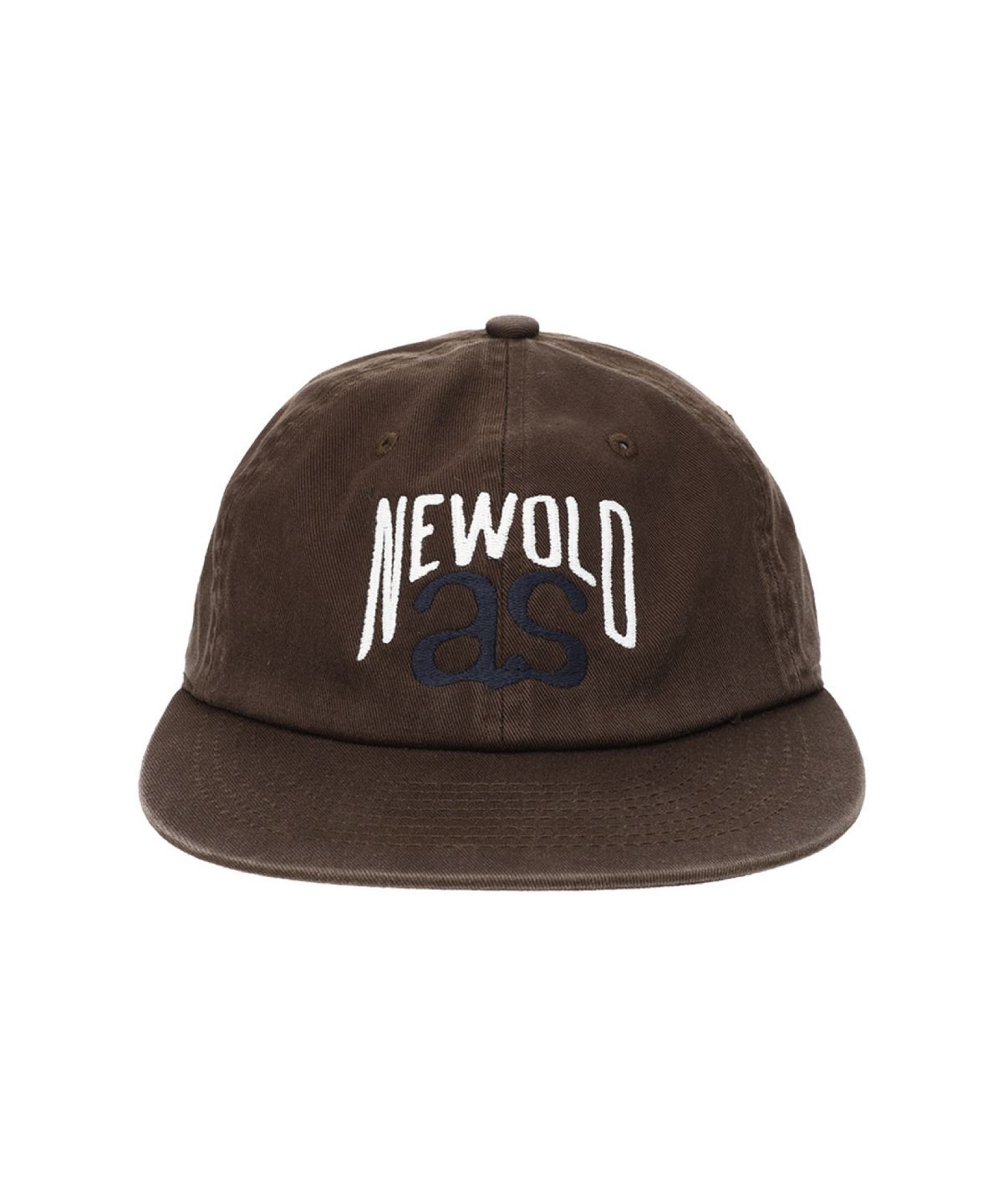 얼터 스튜디오(ALTER STUDIO) Washed Two-Tone Logo Cap_Brown