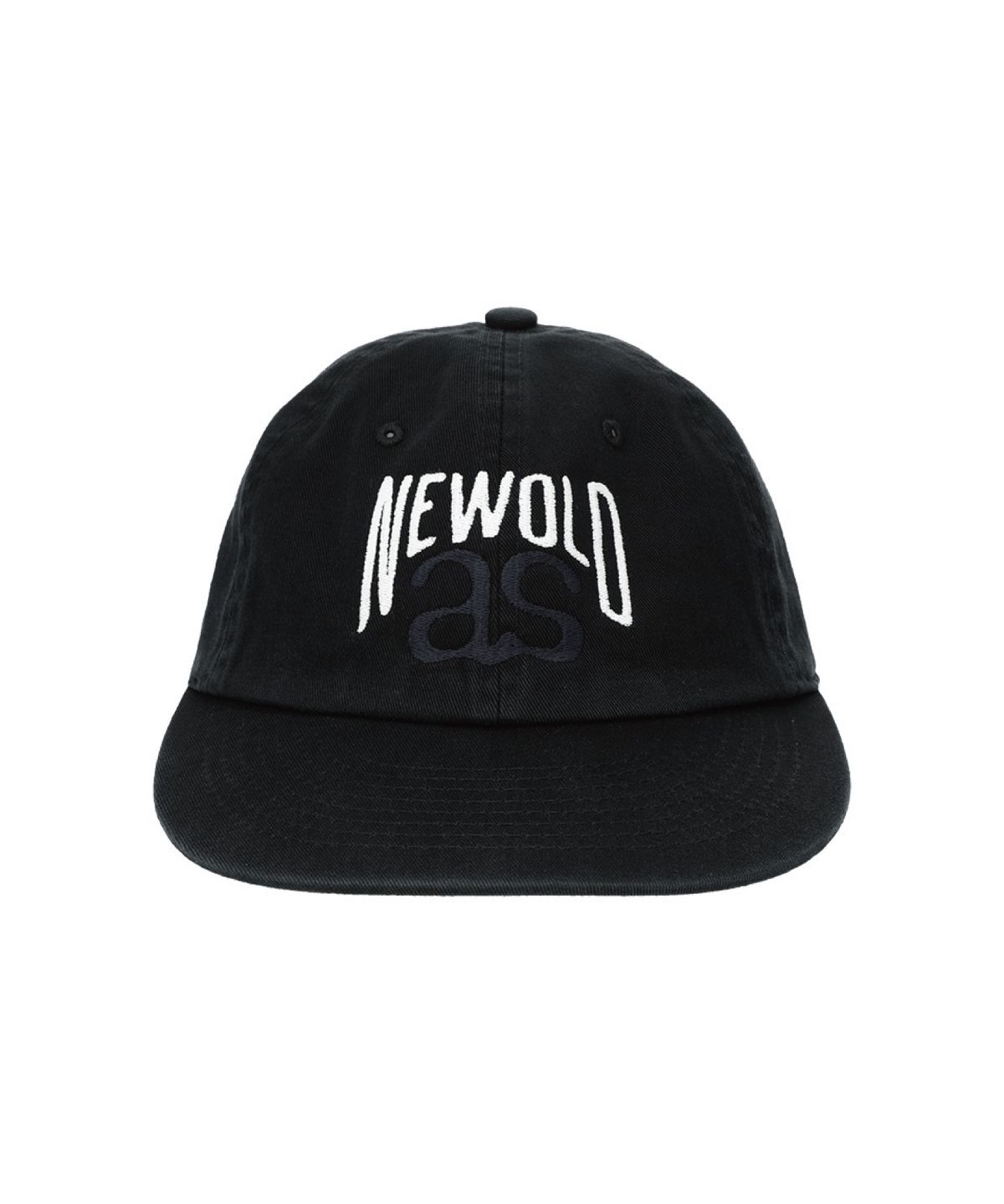 얼터 스튜디오(ALTER STUDIO) Washed Two-Tone Logo Cap_Black