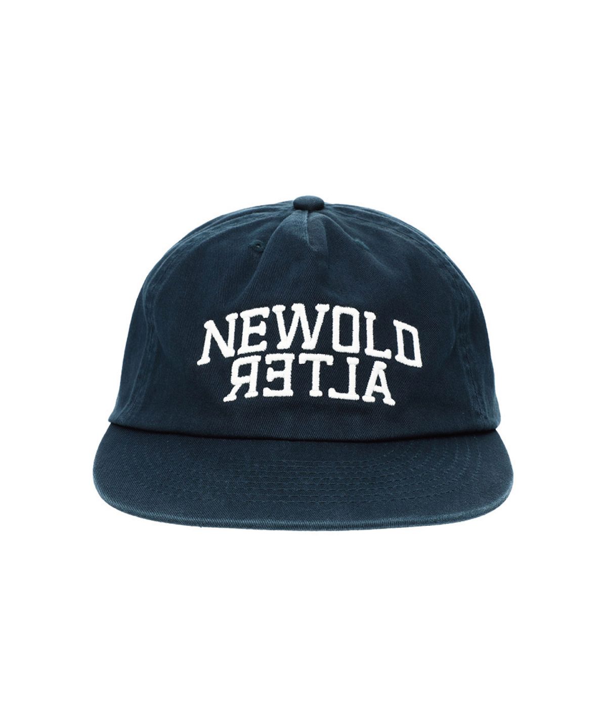 얼터 스튜디오(ALTER STUDIO) Washed Newold 5-Panel Cap_Navy