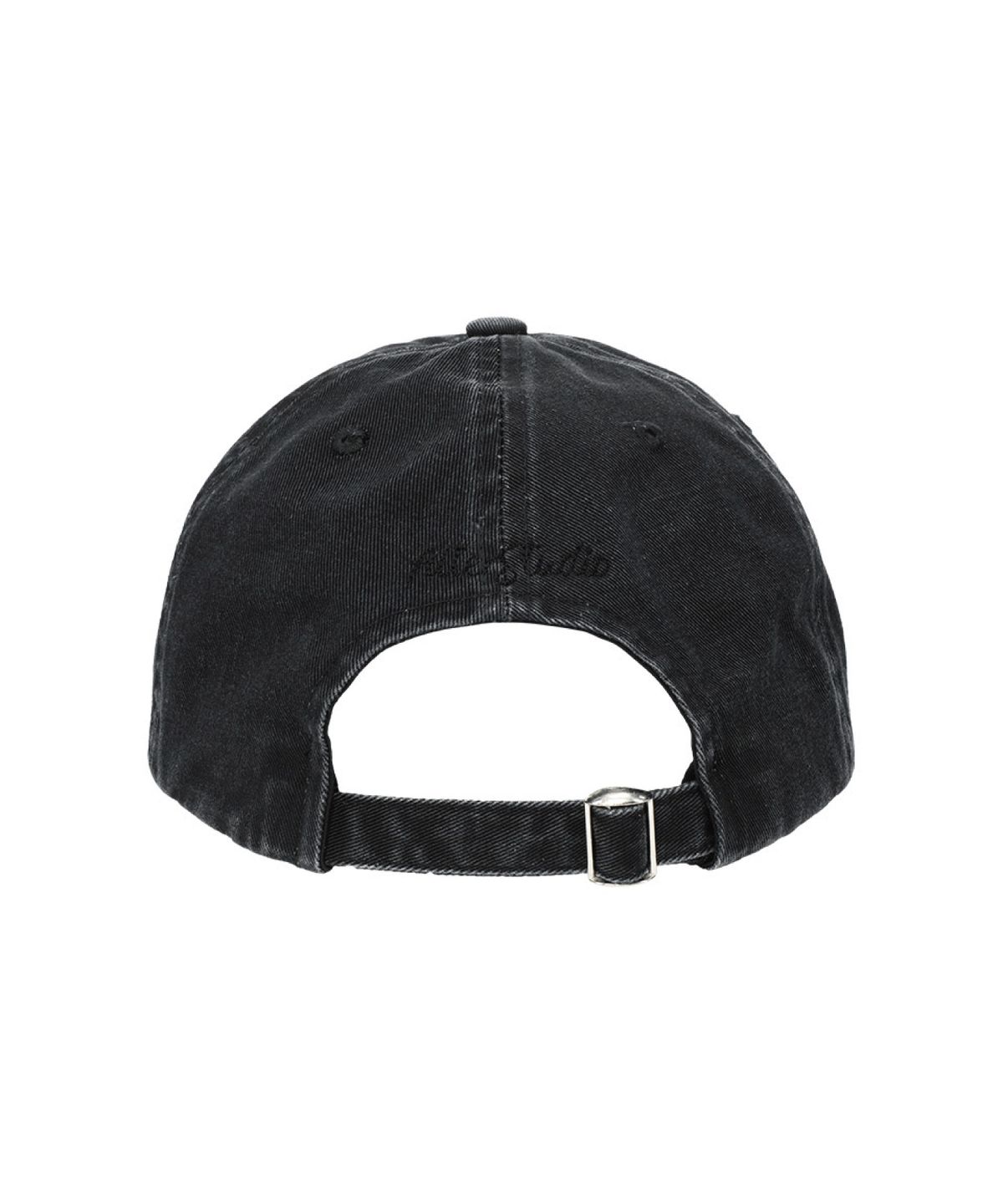 얼터 스튜디오(ALTER STUDIO) Washed Logo Ball Cap_Charcoal