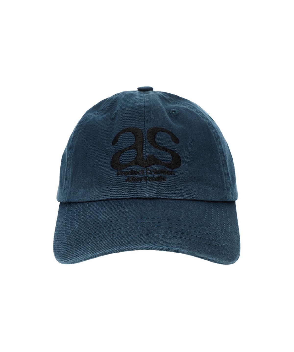 얼터 스튜디오(ALTER STUDIO) Washed Logo Ball Cap_Navy