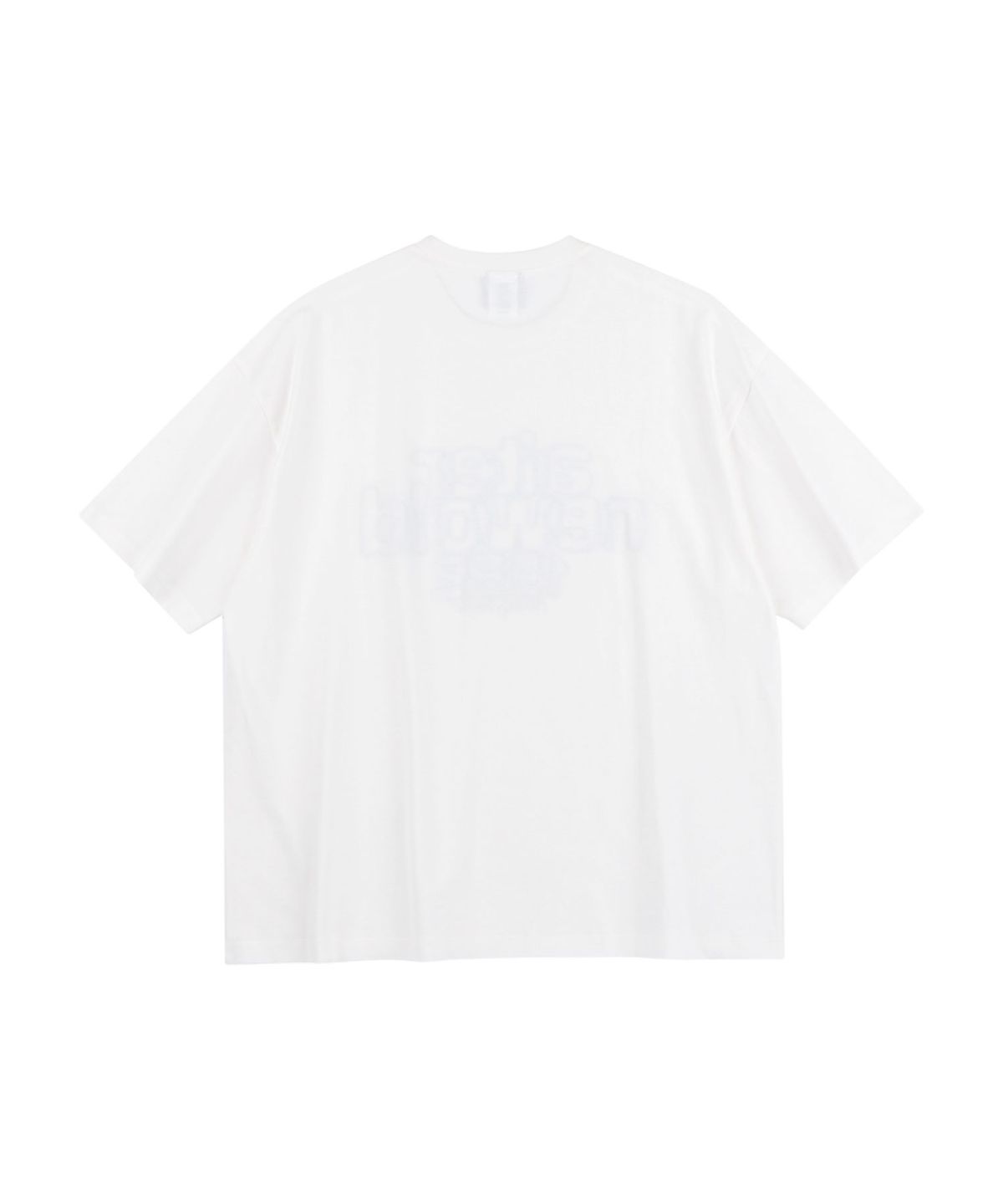 얼터 스튜디오(ALTER STUDIO) Volume Line Print T-shirt_White