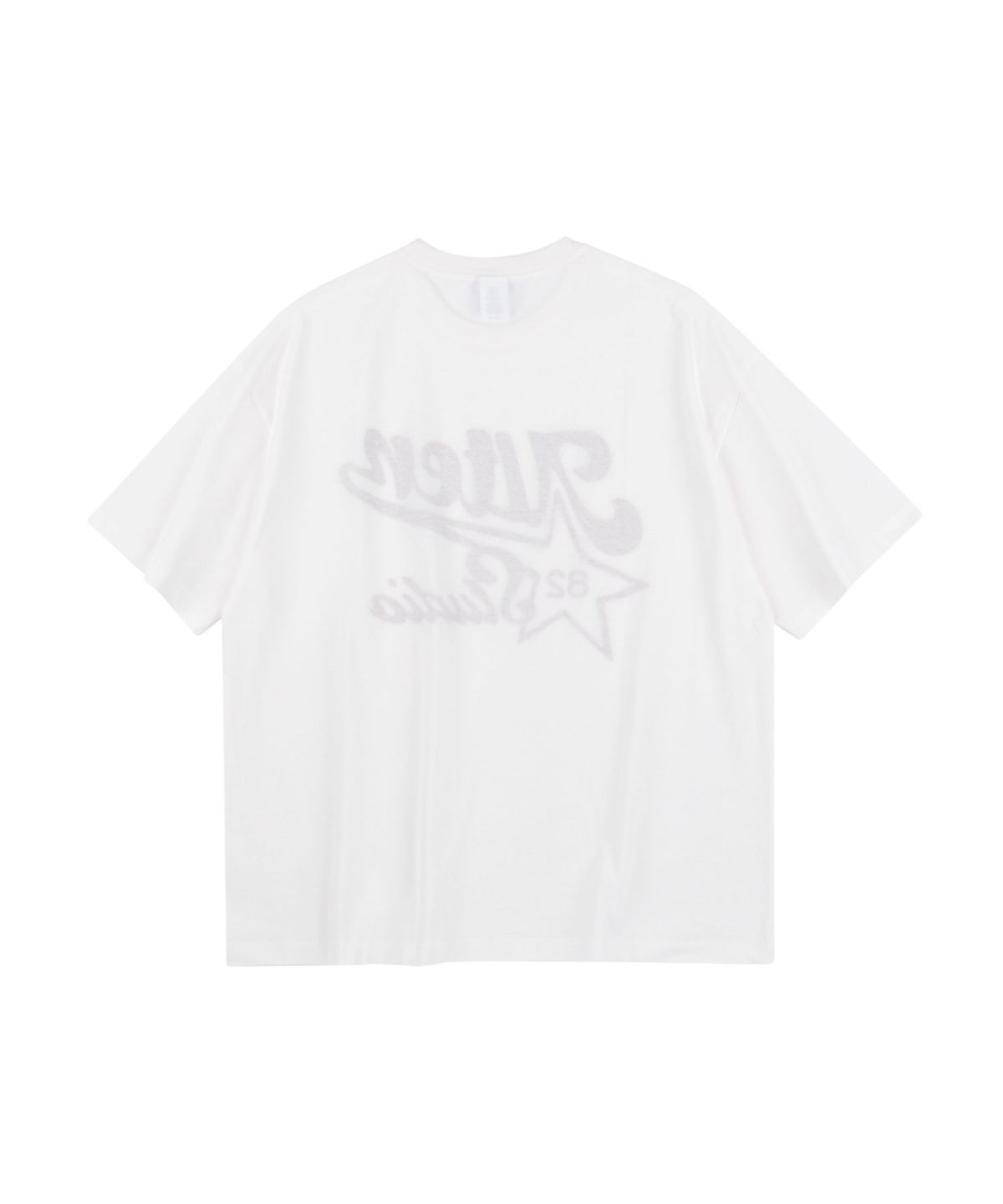 얼터 스튜디오(ALTER STUDIO) Retro Reverse Print T-shirt_White