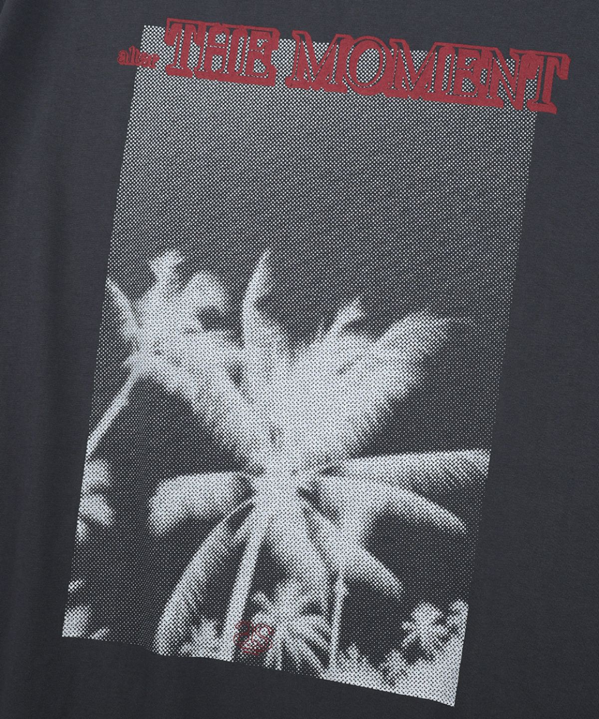 얼터 스튜디오(ALTER STUDIO) Fade Memory Print T-shirt_Charcoal
