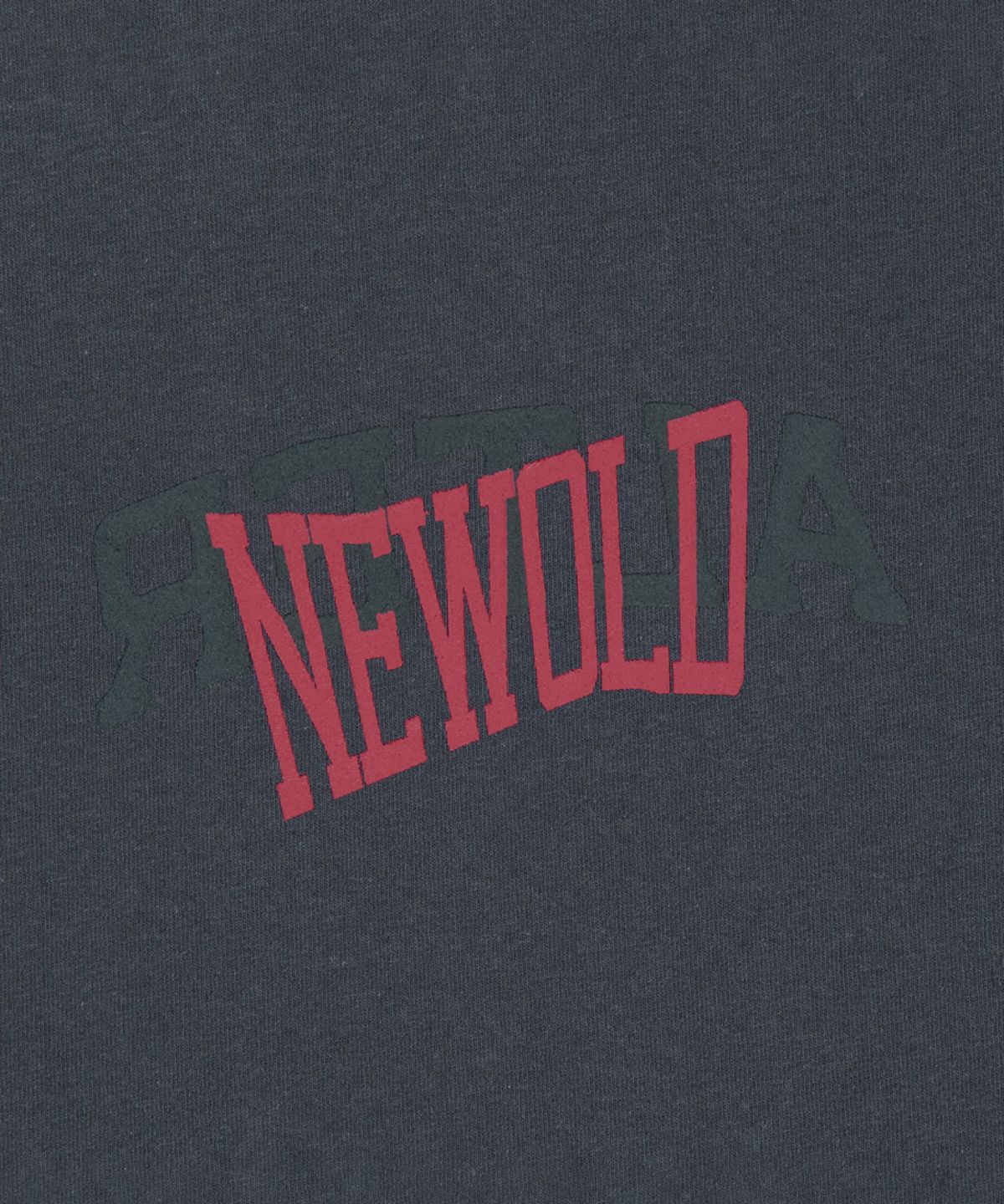 얼터 스튜디오(ALTER STUDIO) Vintage Newold Print T-Shirt_Charcoal