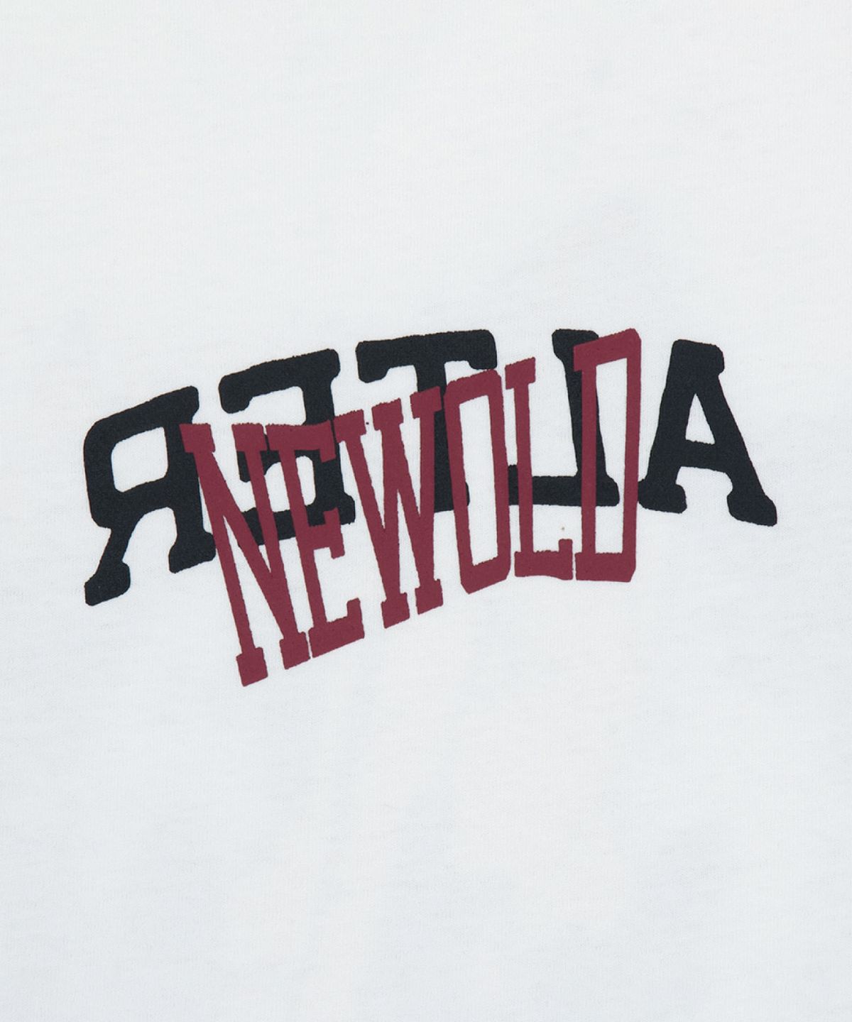 얼터 스튜디오(ALTER STUDIO) Vintage Newold Print T-Shirt_White