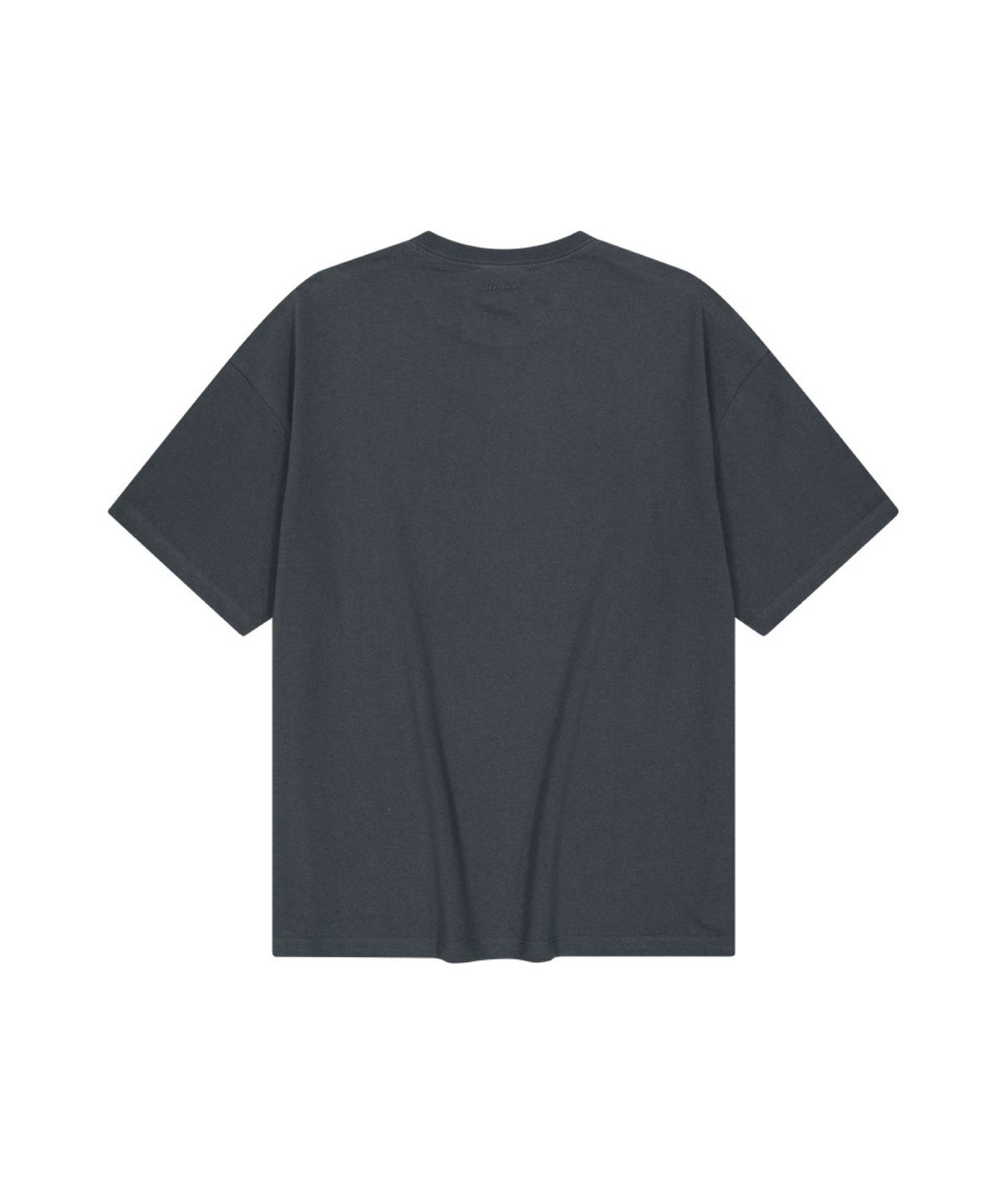 얼터 스튜디오(ALTER STUDIO) Splatter Print T-Shirt_Charcoal