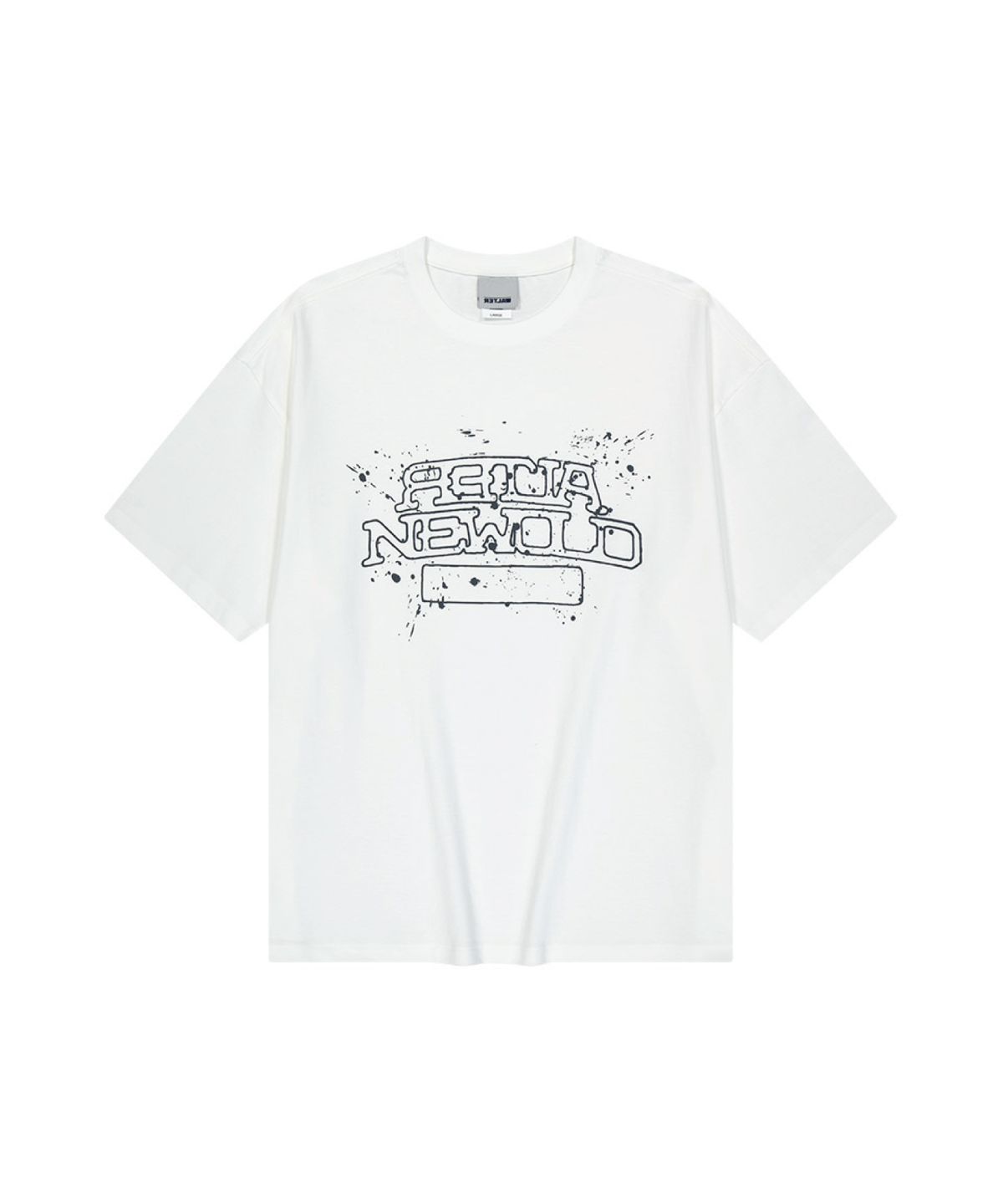 얼터 스튜디오(ALTER STUDIO) Splatter Print T-Shirt_White