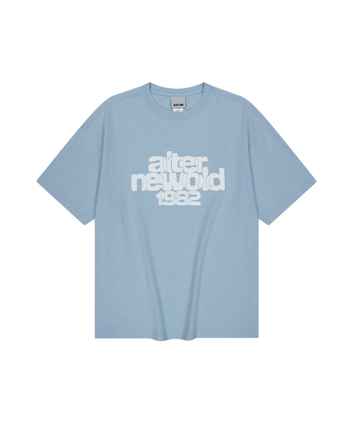 얼터 스튜디오(ALTER STUDIO) Volume Print T-Shirt_L/Blue