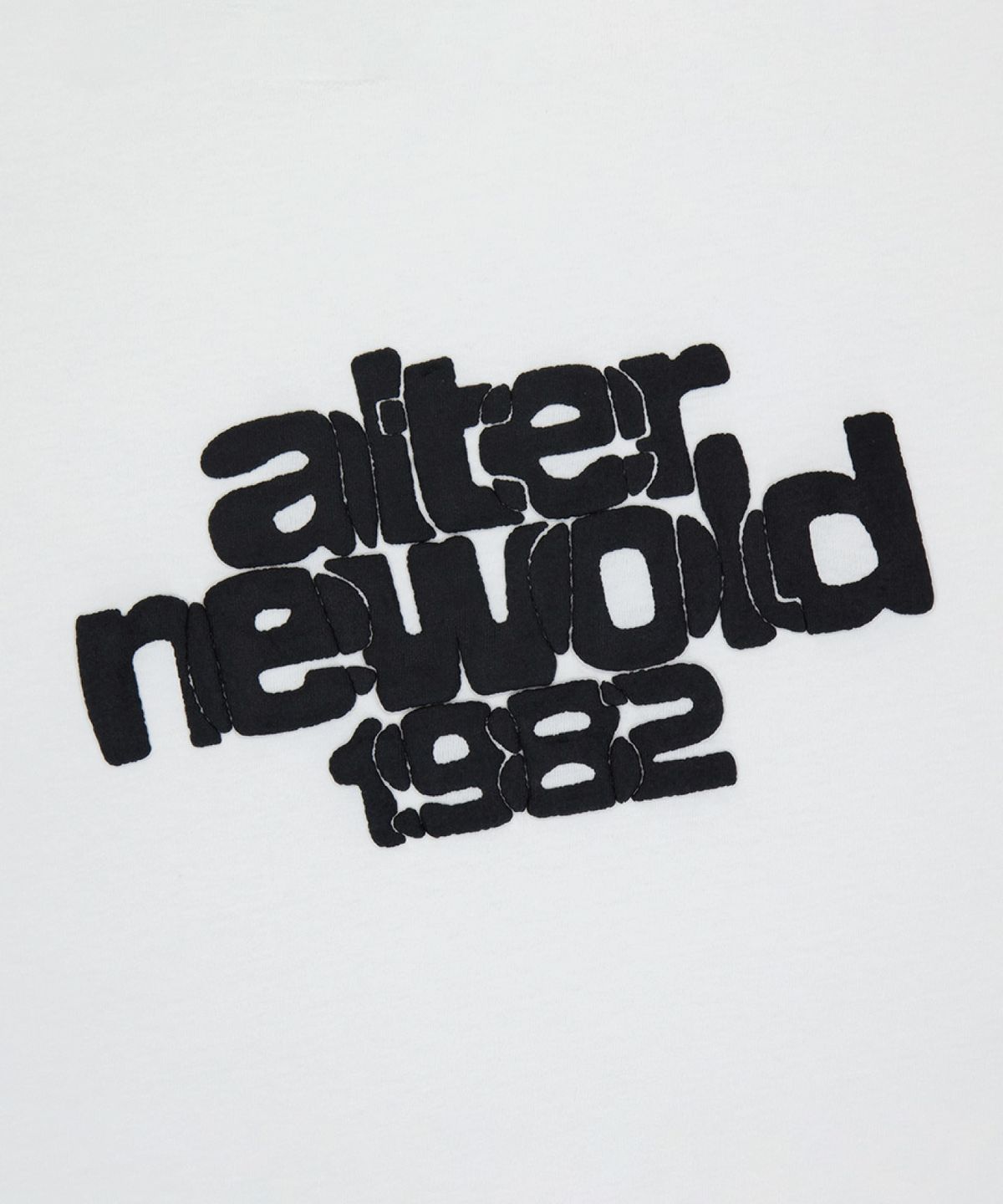 얼터 스튜디오(ALTER STUDIO) Volume Print T-Shirt_White
