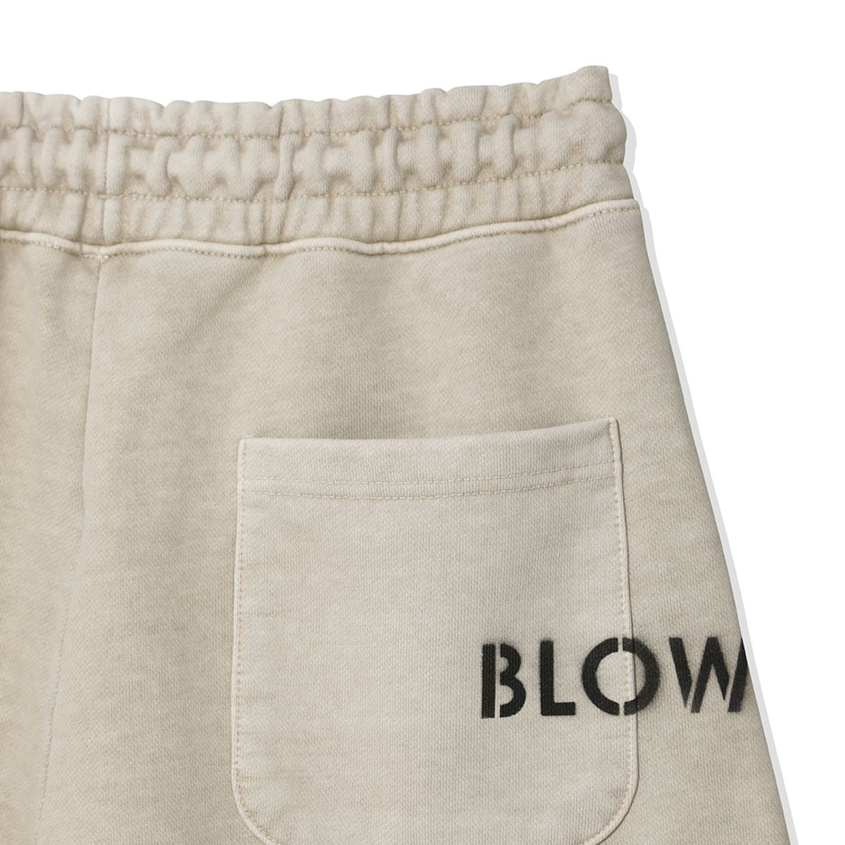 블로우(BLOW) 830g 헤비 피그먼트 하프팬츠_베이지