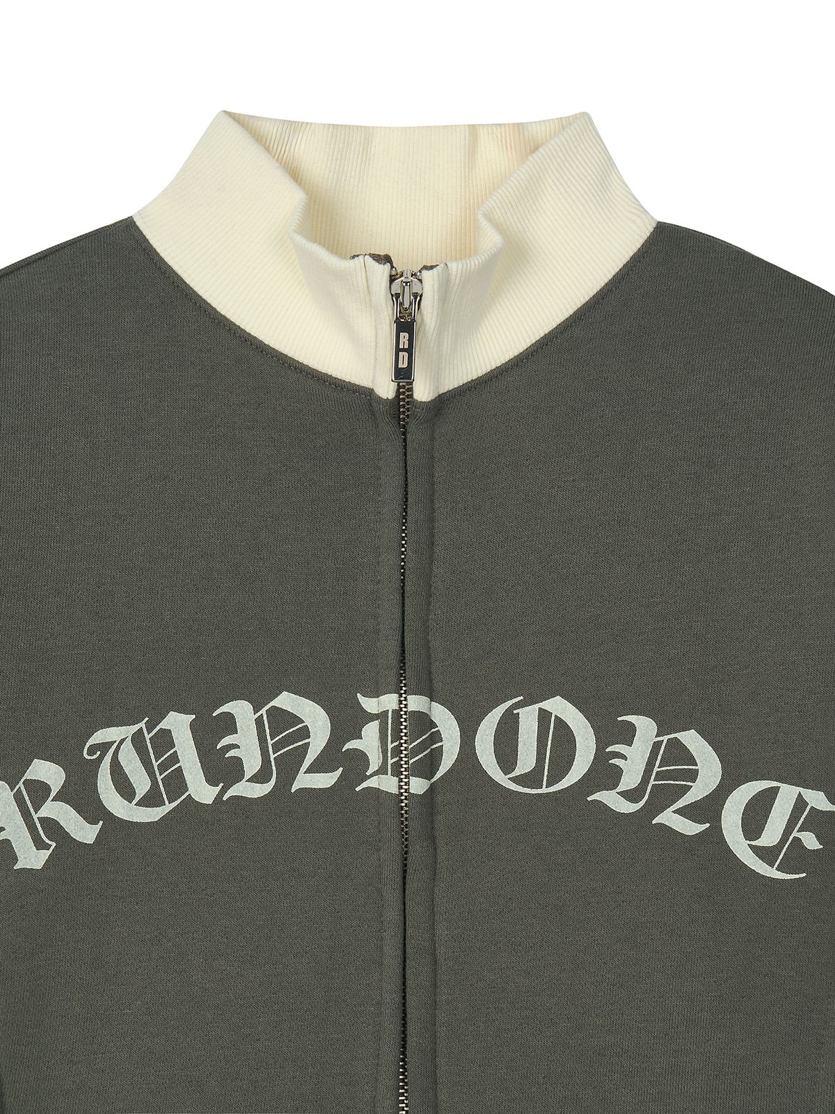 런던(RUNDONE) WOMEN JERSEY ZIP UP [KHAKI]