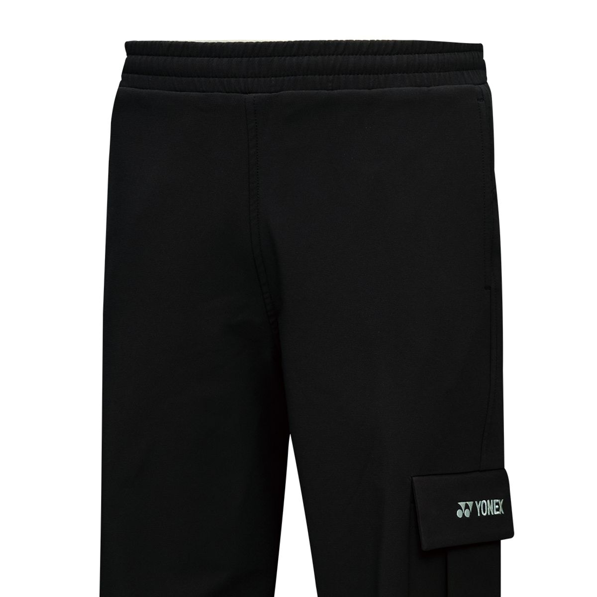 요넥스(YONEX) 253PL003U 블랙 남녀공용 오버핏 기모 캐주얼 팬츠