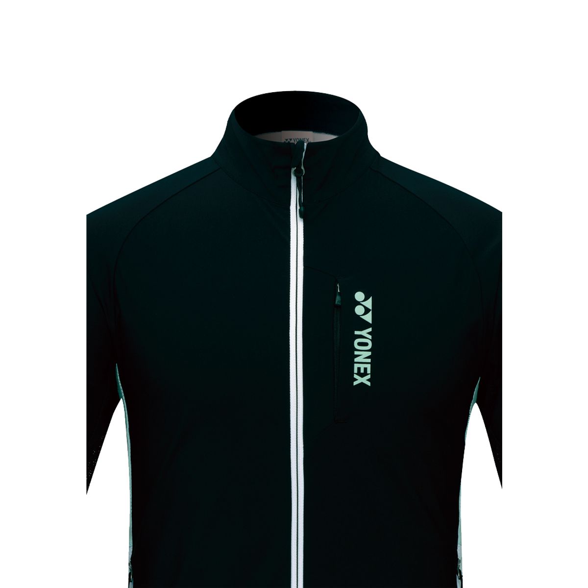 요넥스(YONEX) 253WU001M 블랙 남성용 컬러 배색 포인트 트레이닝 자켓