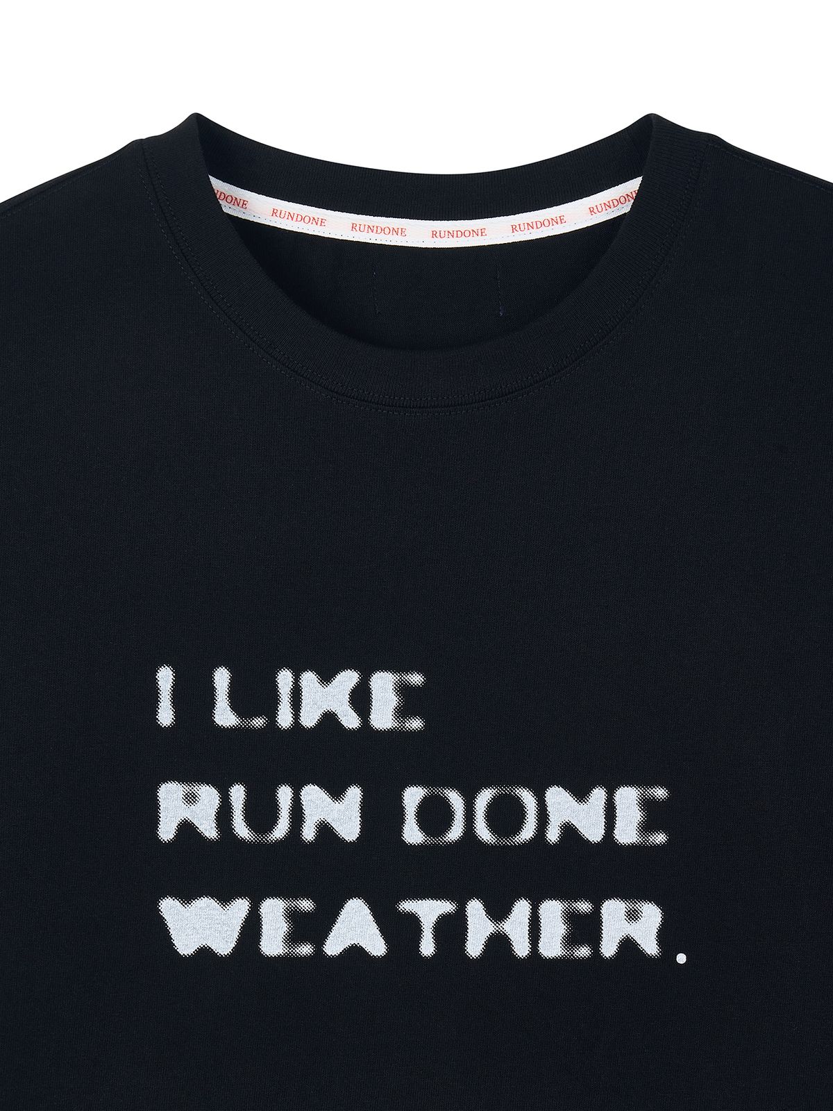 런던(RUNDONE) STANDARD FIT T-SHIRT [BLACK]