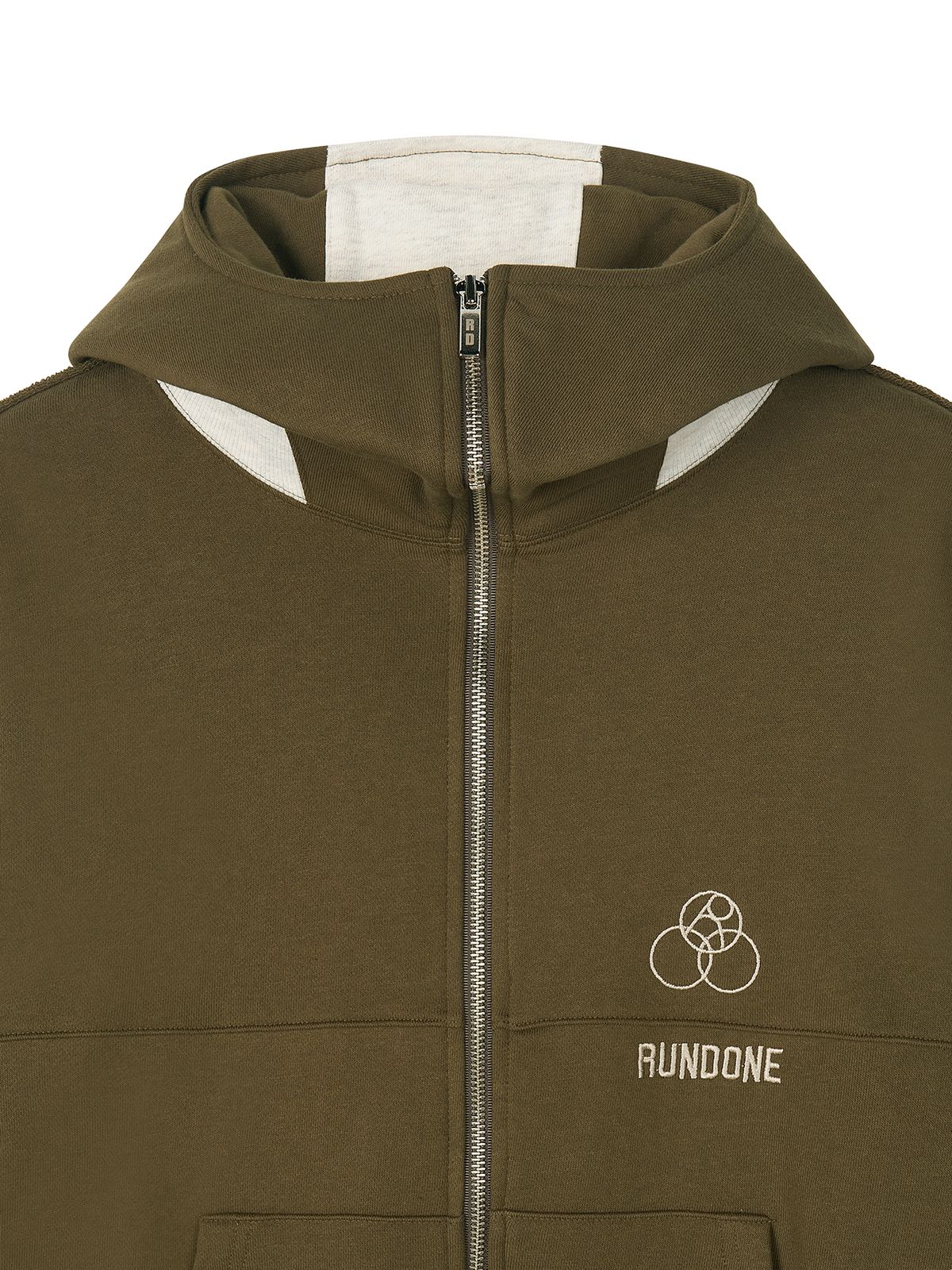 런던(RUNDONE) MULTI FULL ZIP UP [KHAKI]