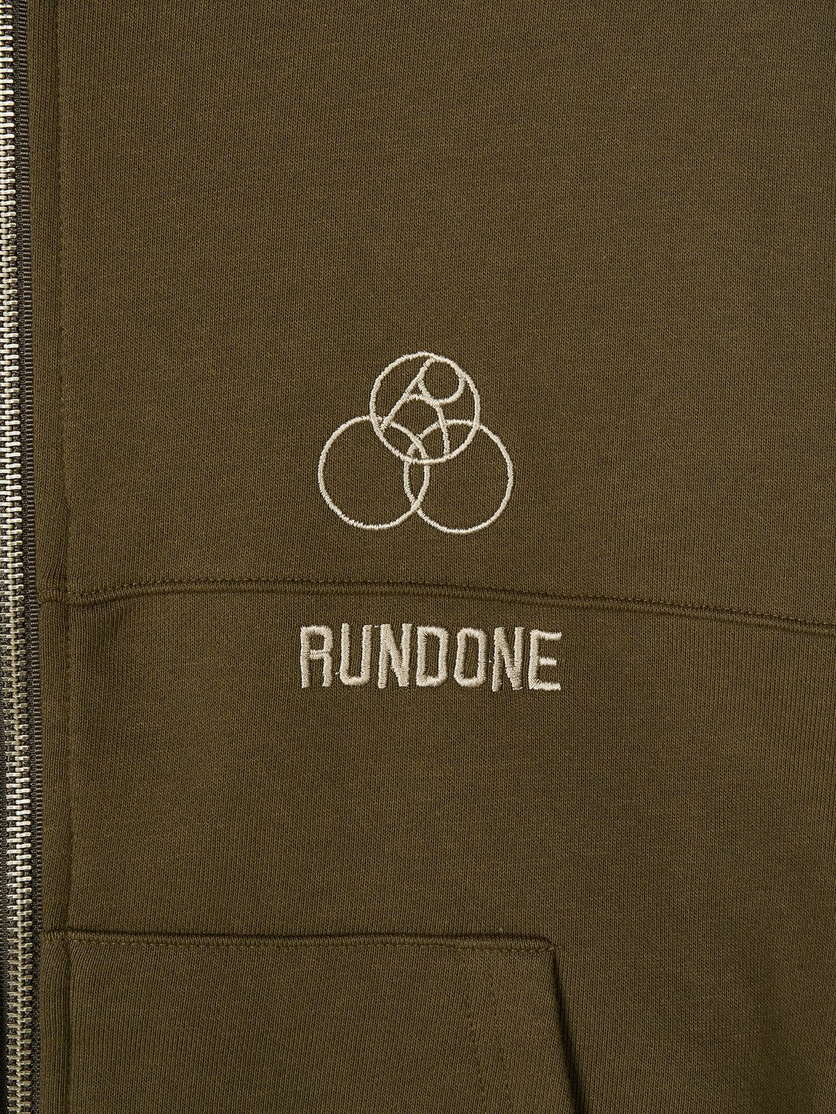 런던(RUNDONE) MULTI FULL ZIP UP [KHAKI]