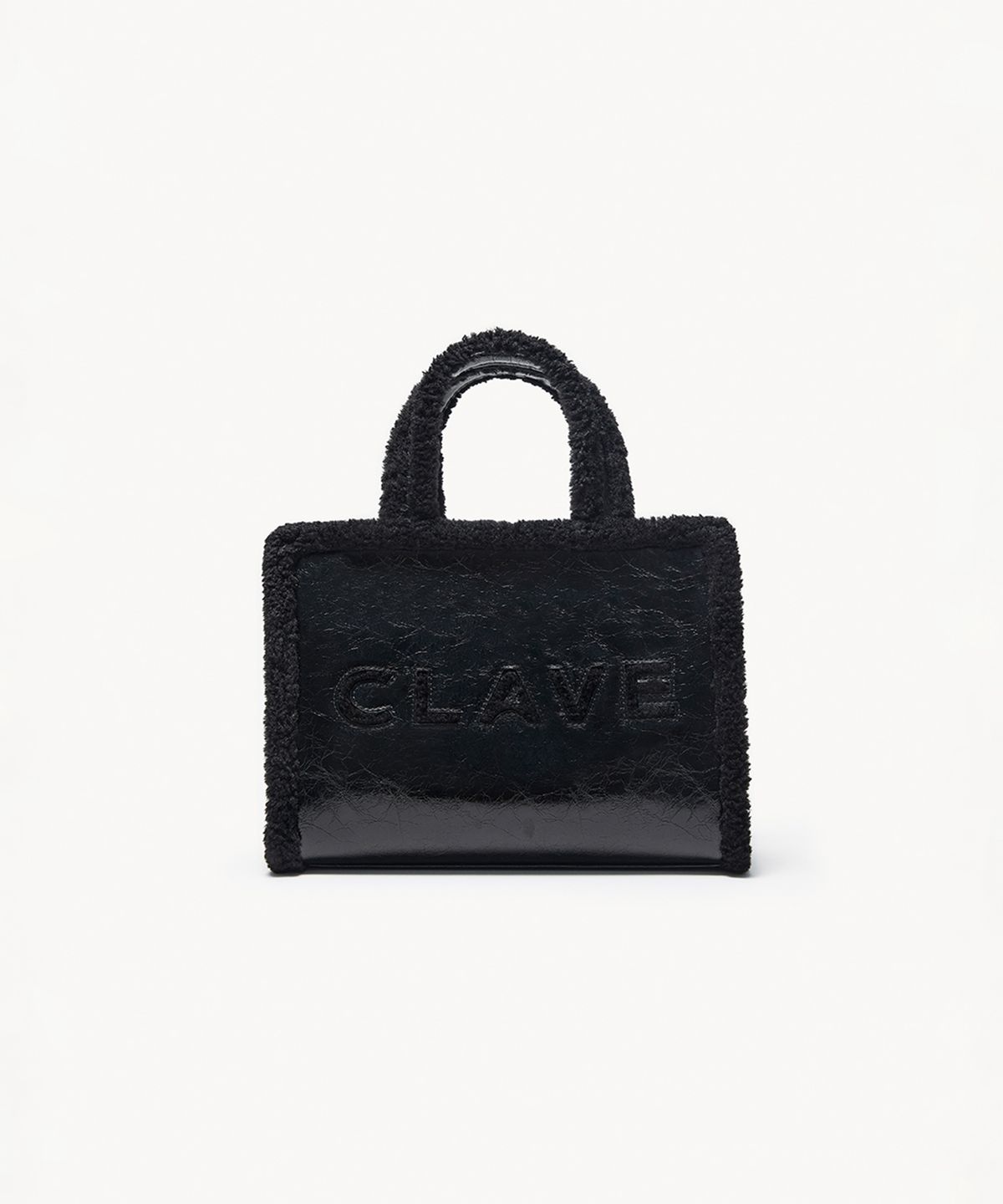 끌라베(CLAVE) 보니 스몰 블랙  토트백 (BONNIE Black Tote Bag)