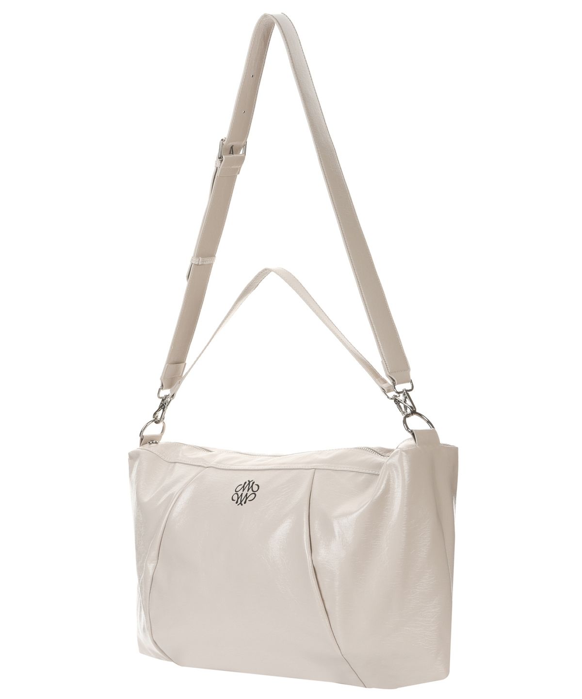 닉앤니콜(NICK&NICOLE) NICOLE MEGA SQUARE SHOULDER BAG_CREAM