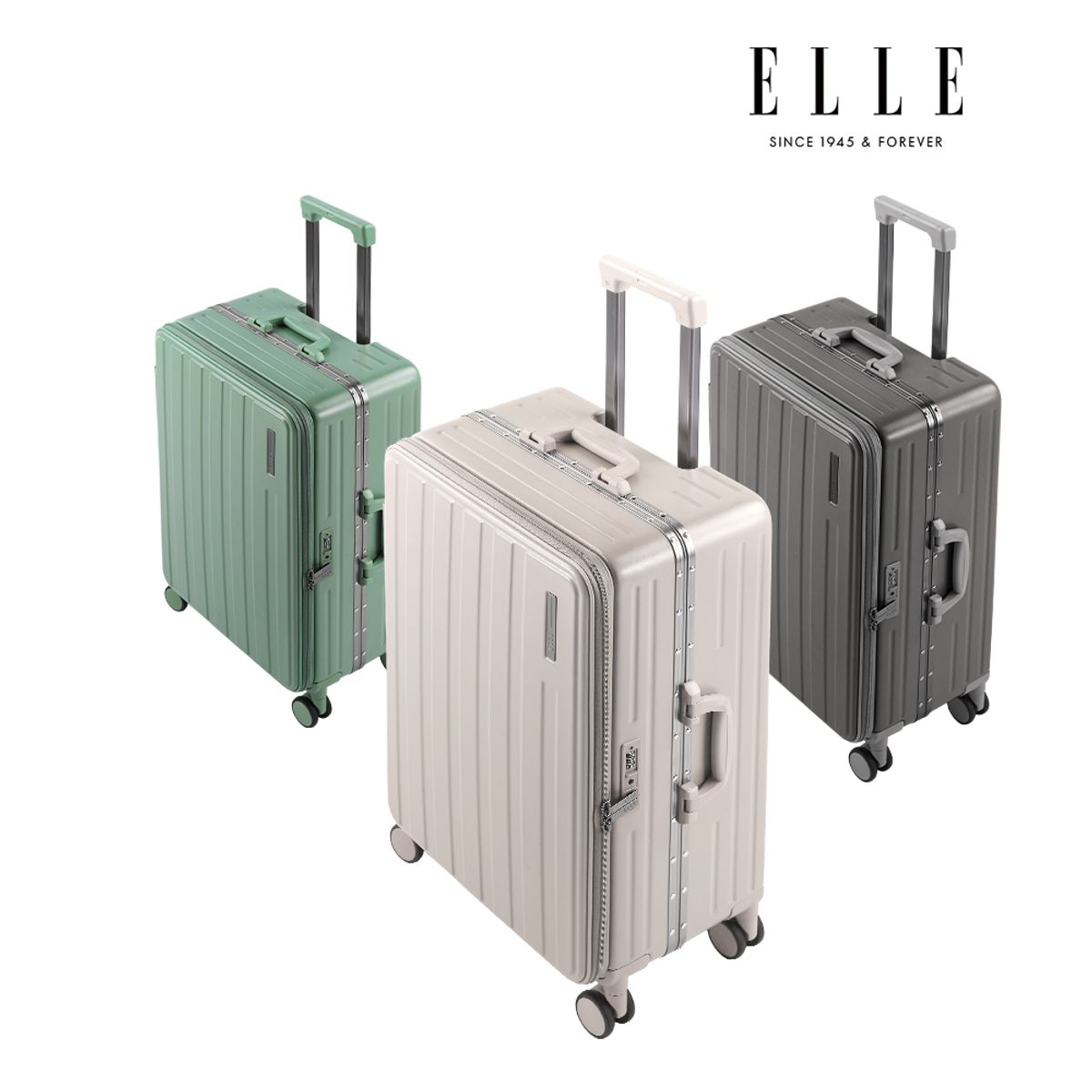 엘르(ELLE) 노바 폴리카보네이트 여행용 20인치 소형 튼튼한 기내용 캐리어
