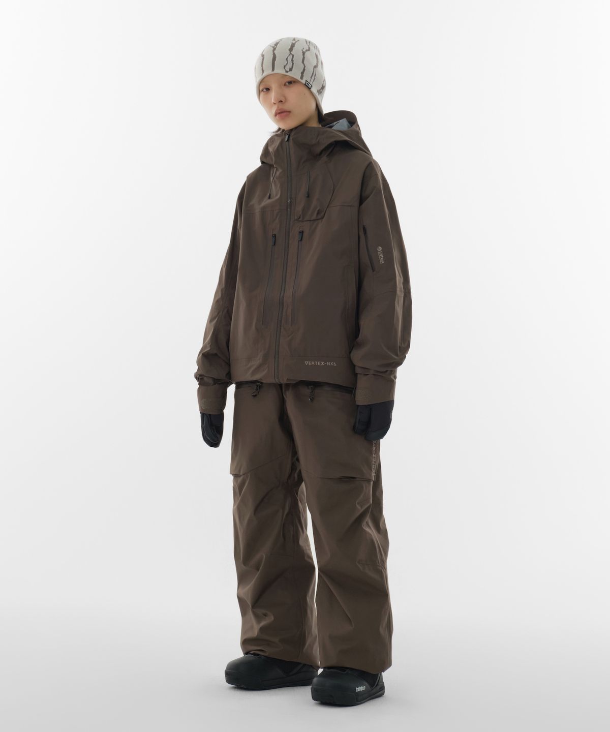 디미토(DIMITO) VTX TACTIC 2L PANTS (RELAXED FIT) DARK BROWN
