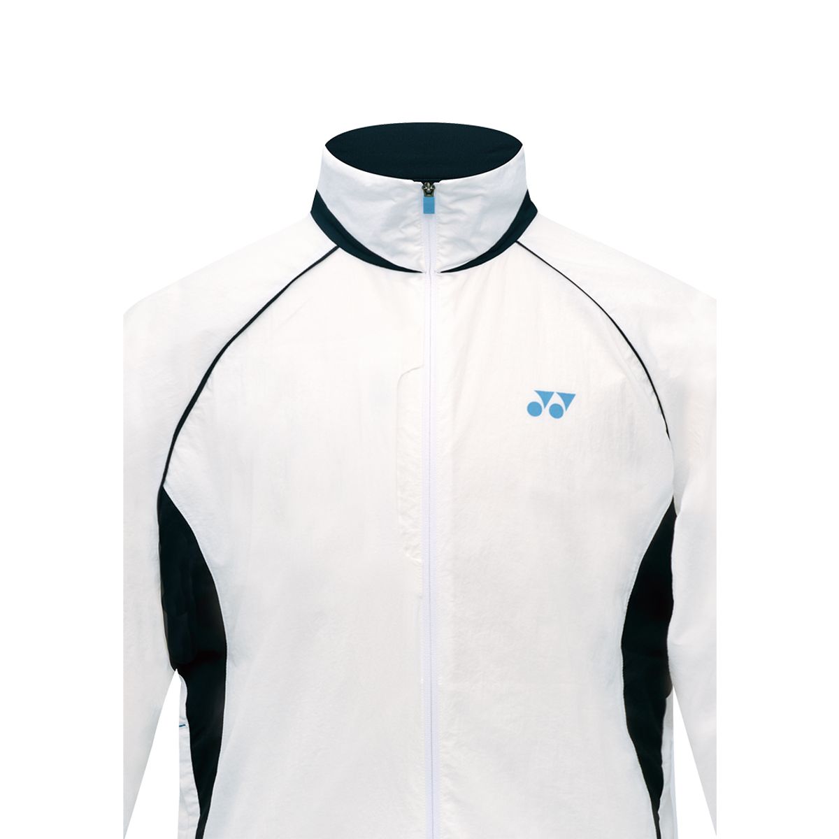 요넥스(YONEX) 253WU003U 화이트 남녀공용 컬러 배색 포인트 트레이닝 자켓