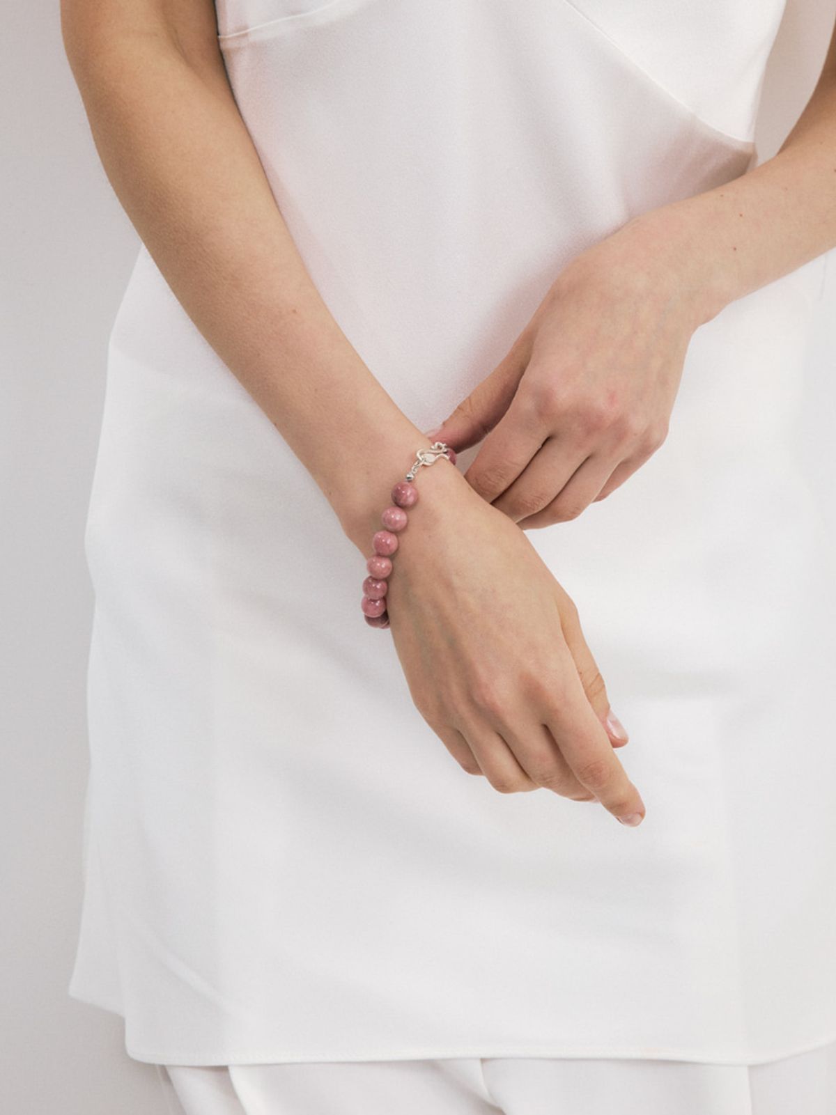 소수(SOSOO) Pink Opal 10mm Bracelet